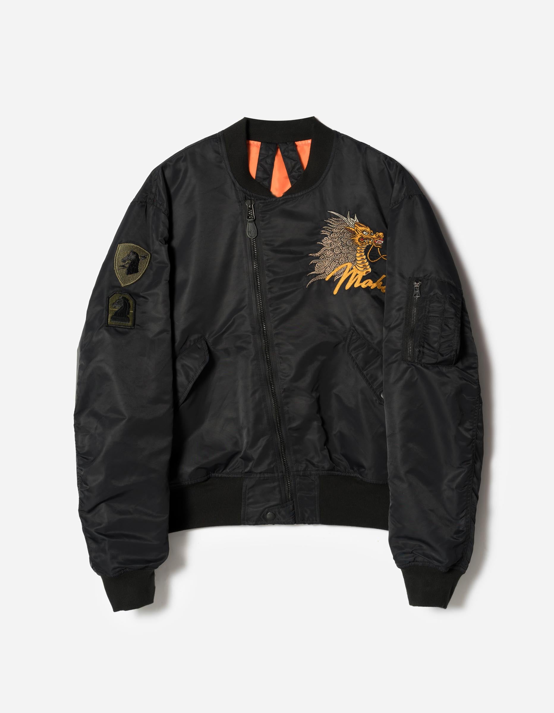 【kai toshiharu】 EMPORIOARMANIジャケット50① 7231 Fire Kirin Tour Asym L2B Jacket Black – Maharishi