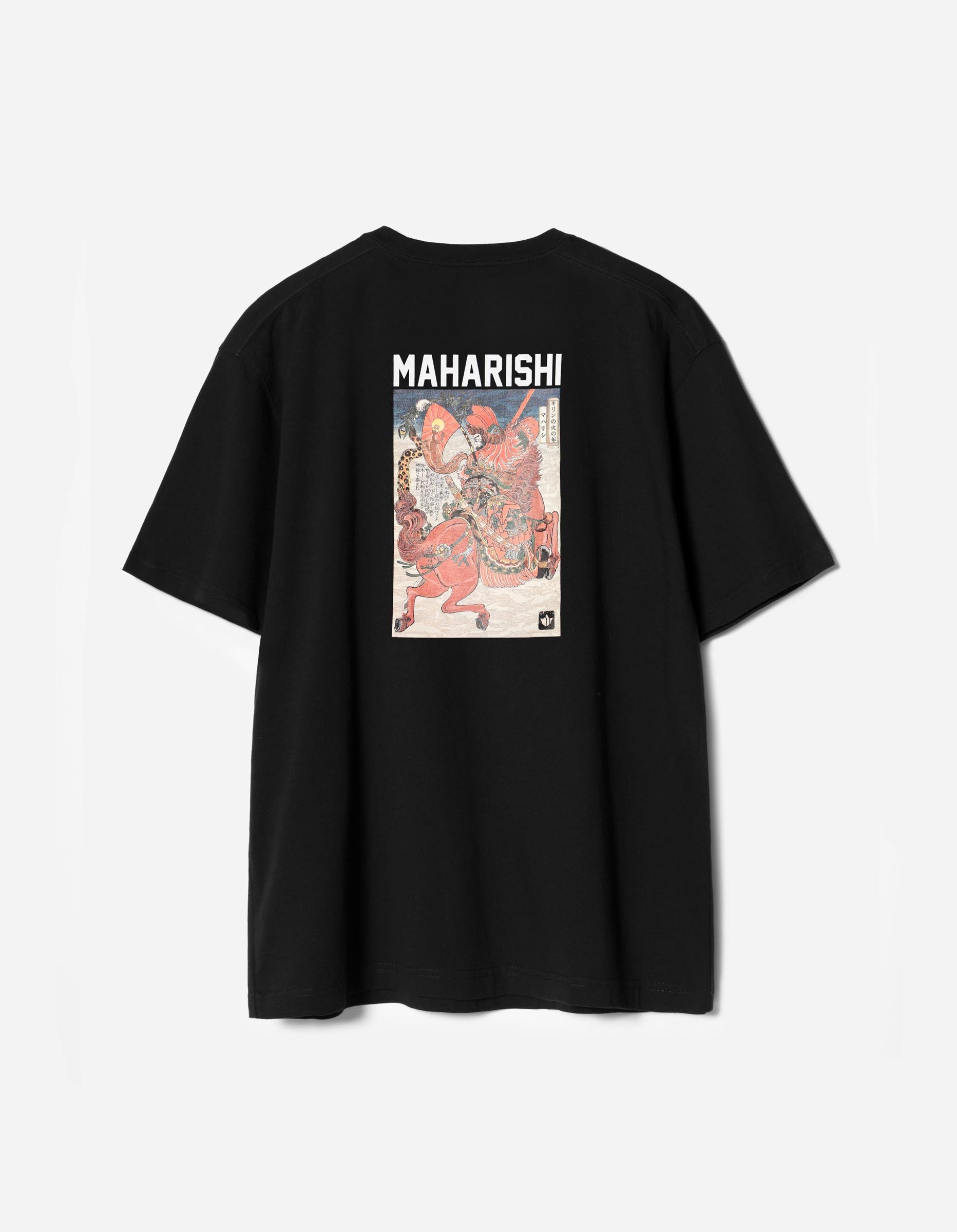 5234 Hemp Cross Loose S/S T-Shirt Black – Maharishi
