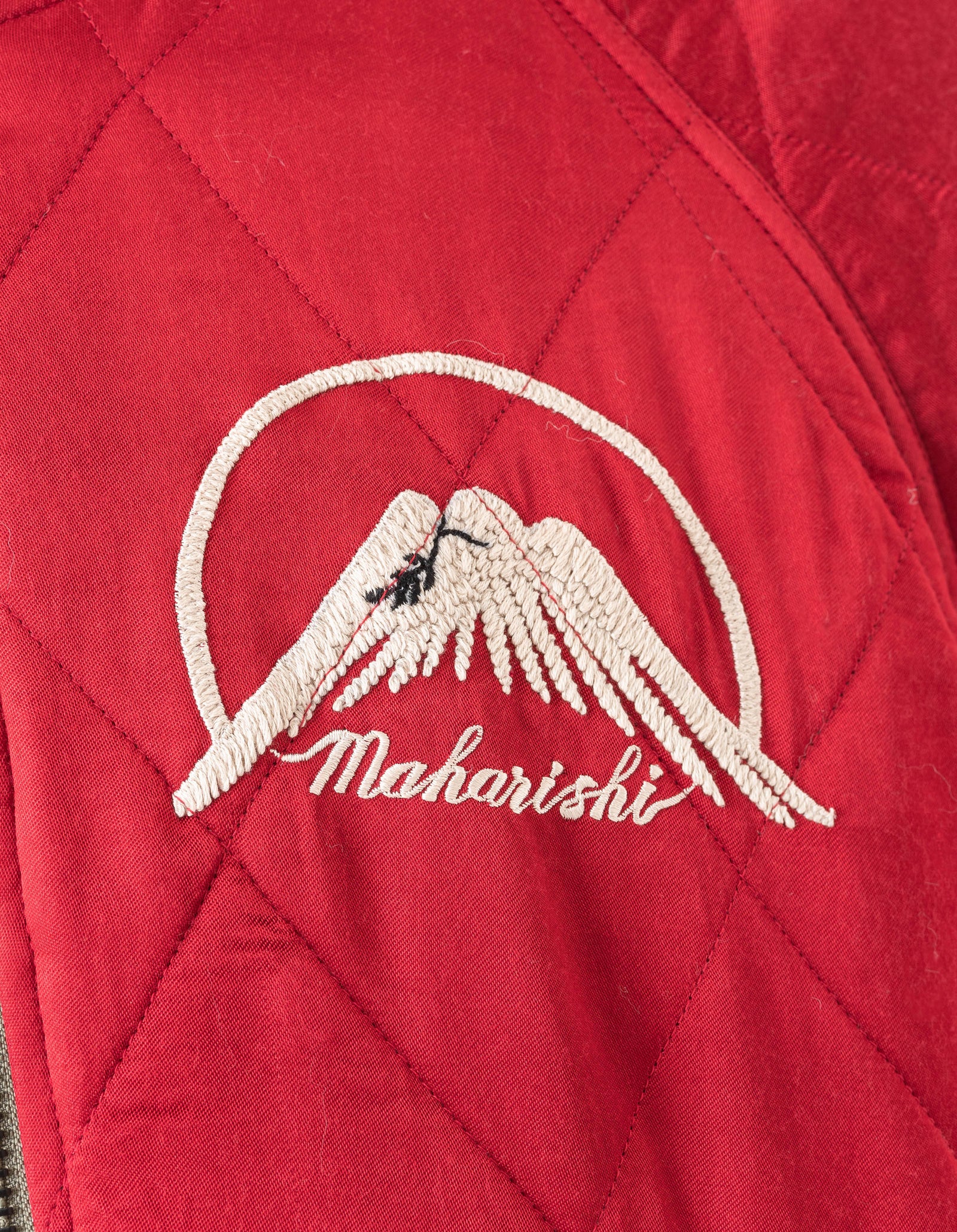 7243 Camp Hardy Tour Sukajan Jacket Red