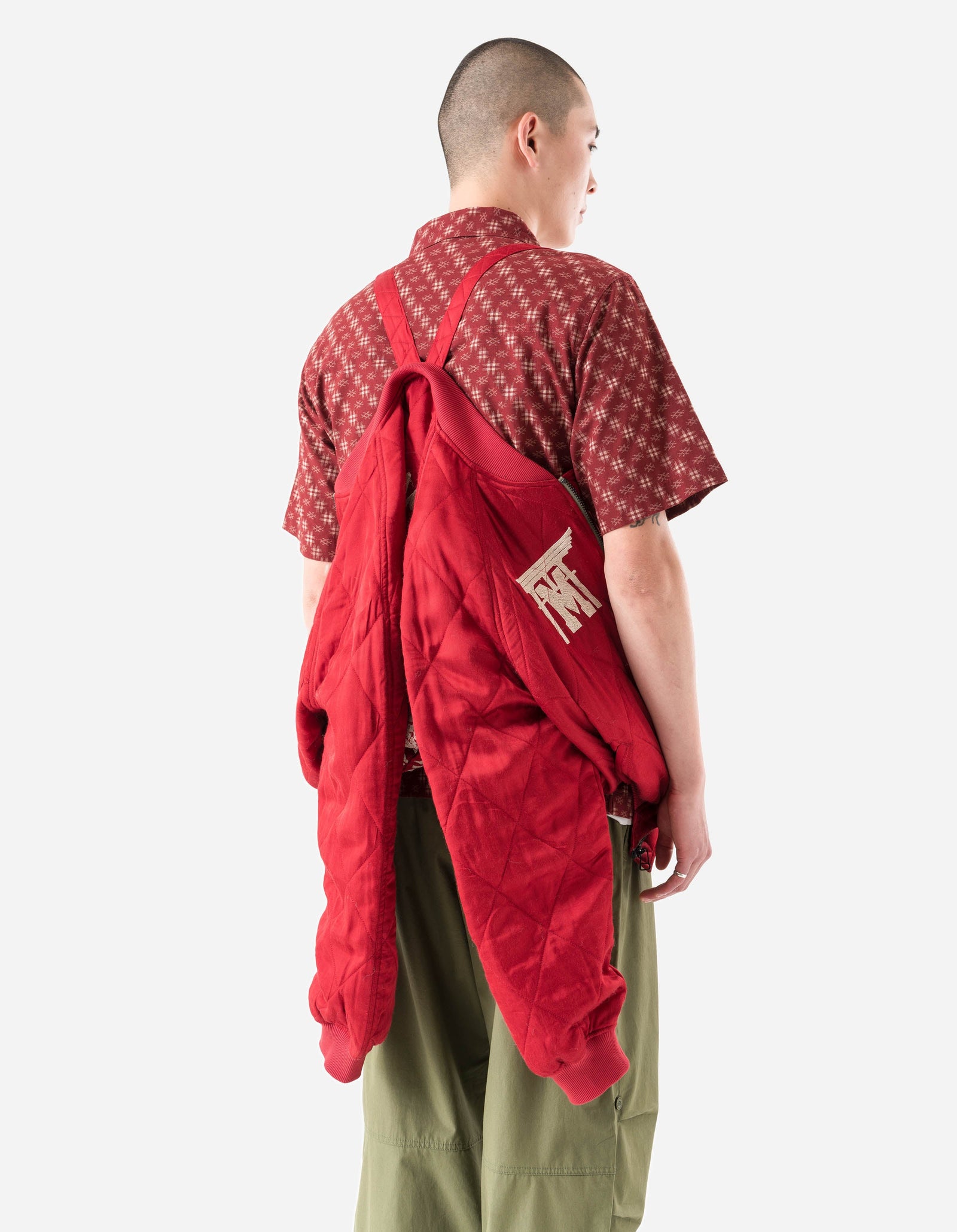 7243 Camp Hardy Tour Sukajan Jacket Red