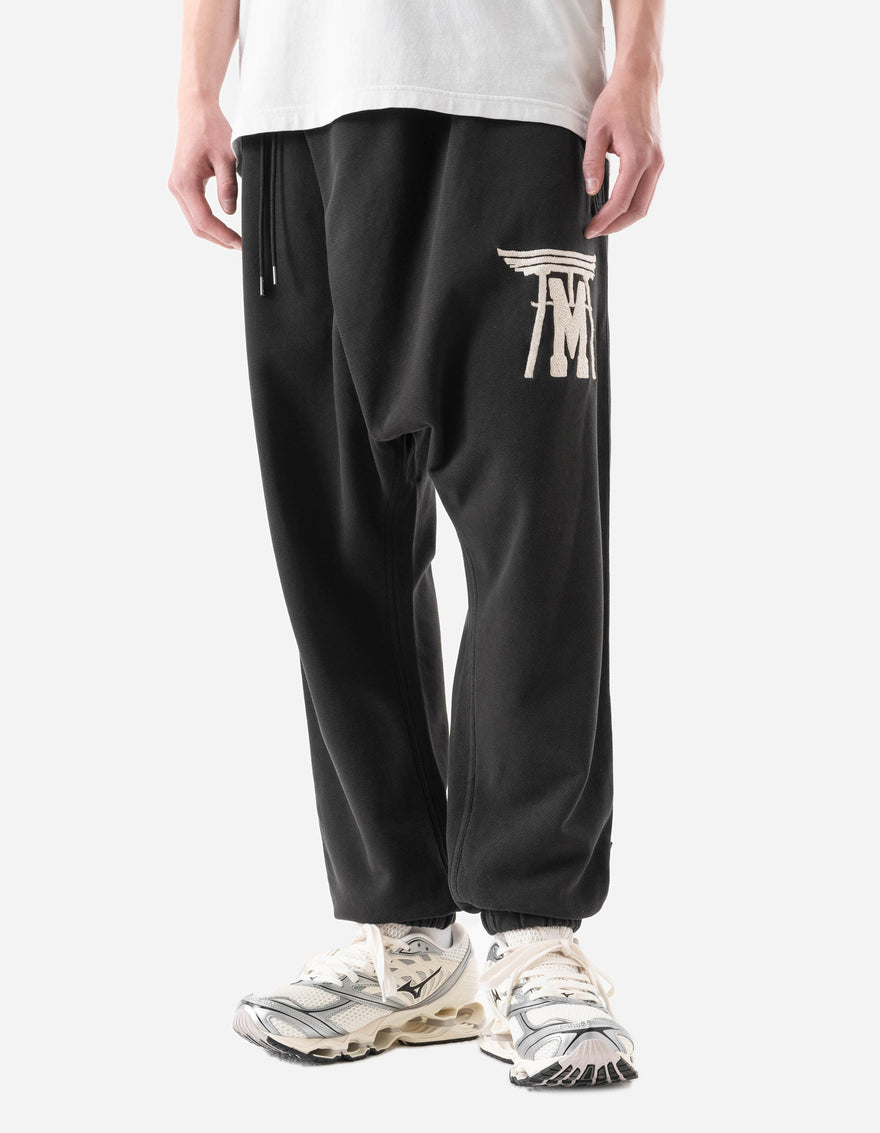7246 Okinawa Vintage Asym Sweatpant Black