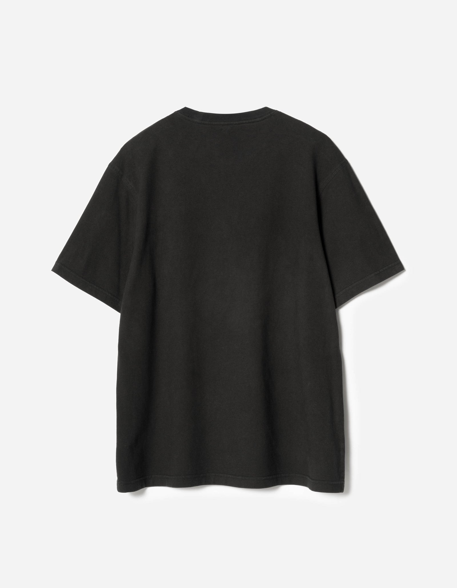 7260 Temple M Vintage S/S T-Shirt Black