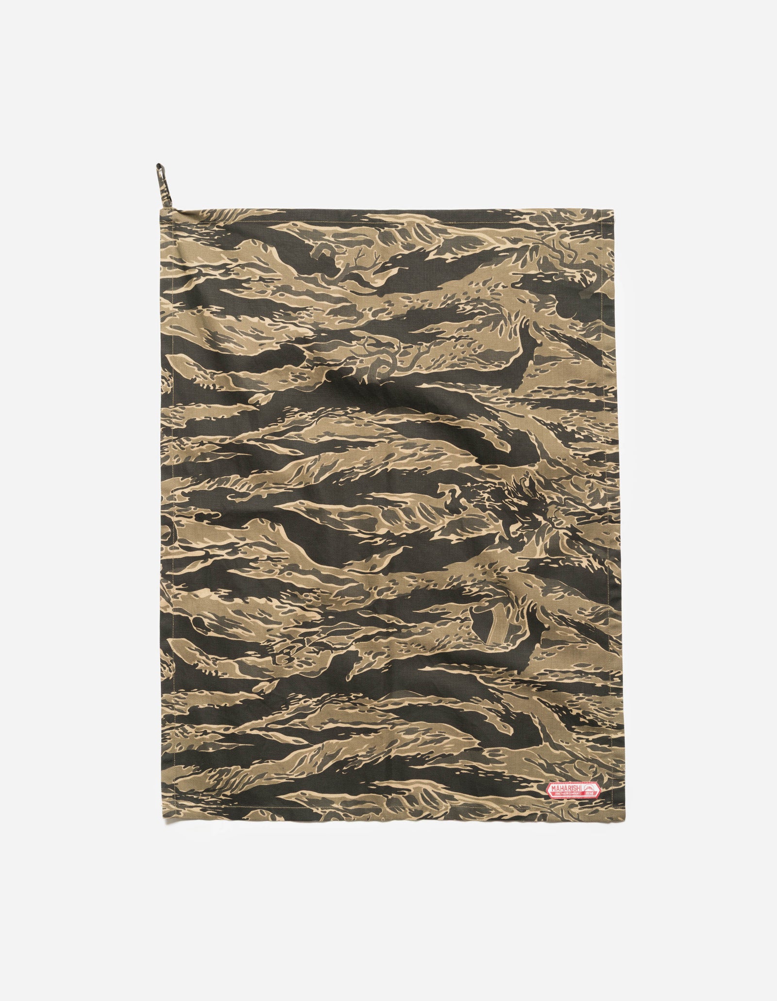 7269 MAHA BBQ Cook Out Tea Towel Mint Gold