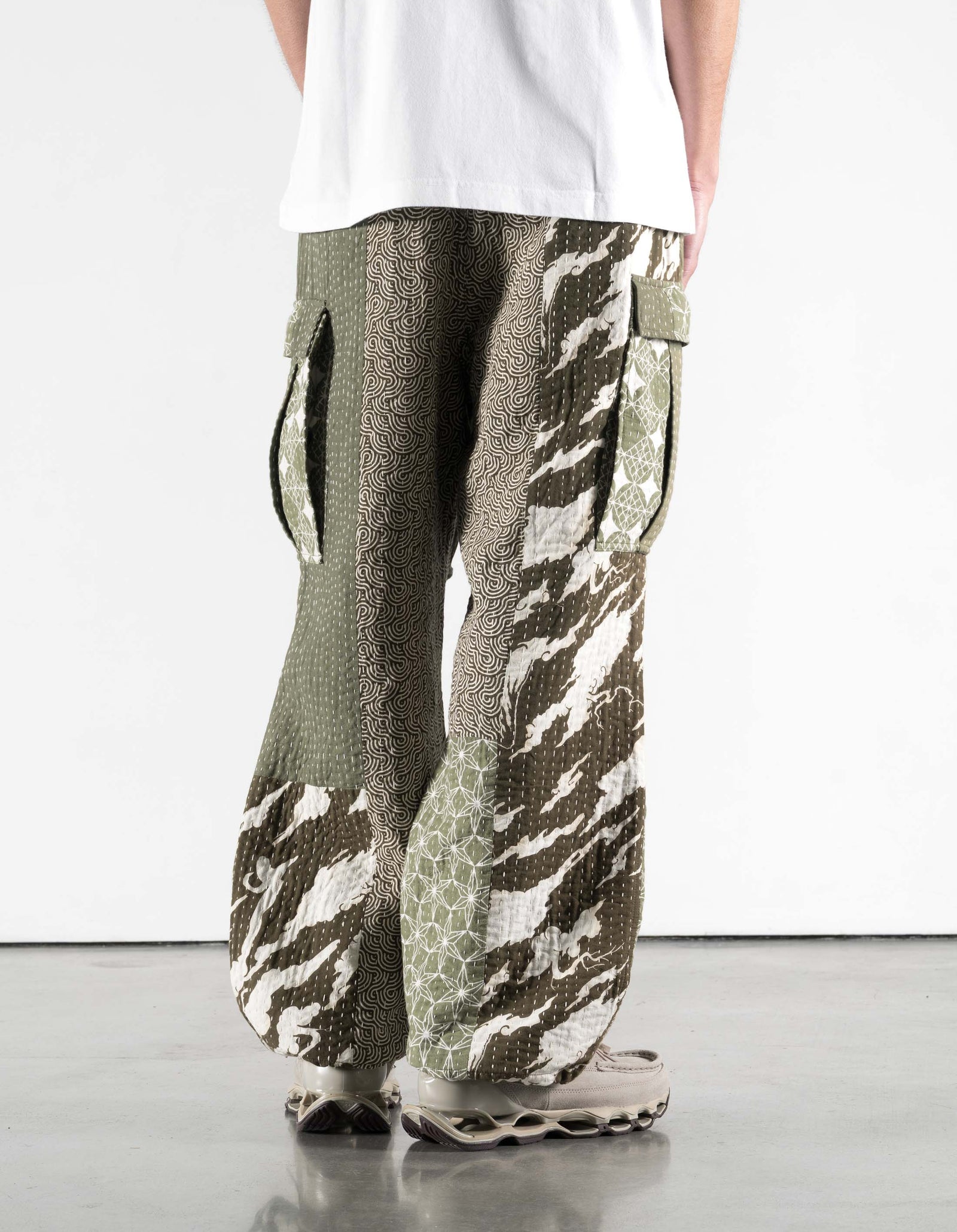 7280 Maha Rice Stitch M65 Cargo Ecru/Olive