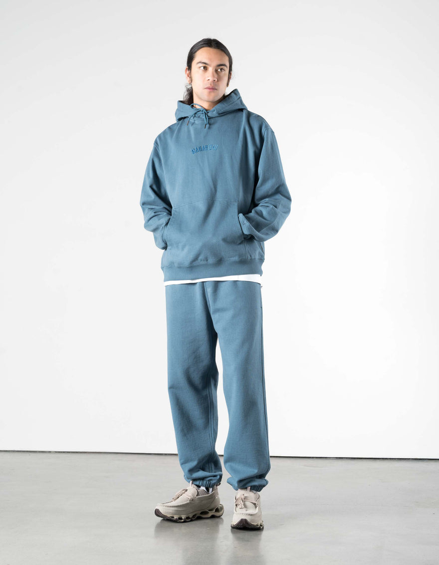 7287 Maharishi Organic Hooded Sweat Airforce Blue