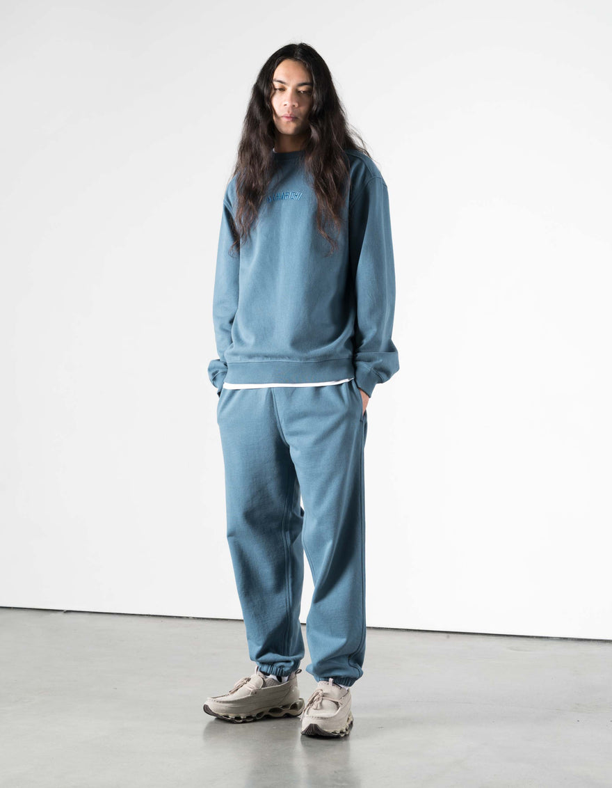 7288 Maharishi Organic Crew Sweat Airforce Blue