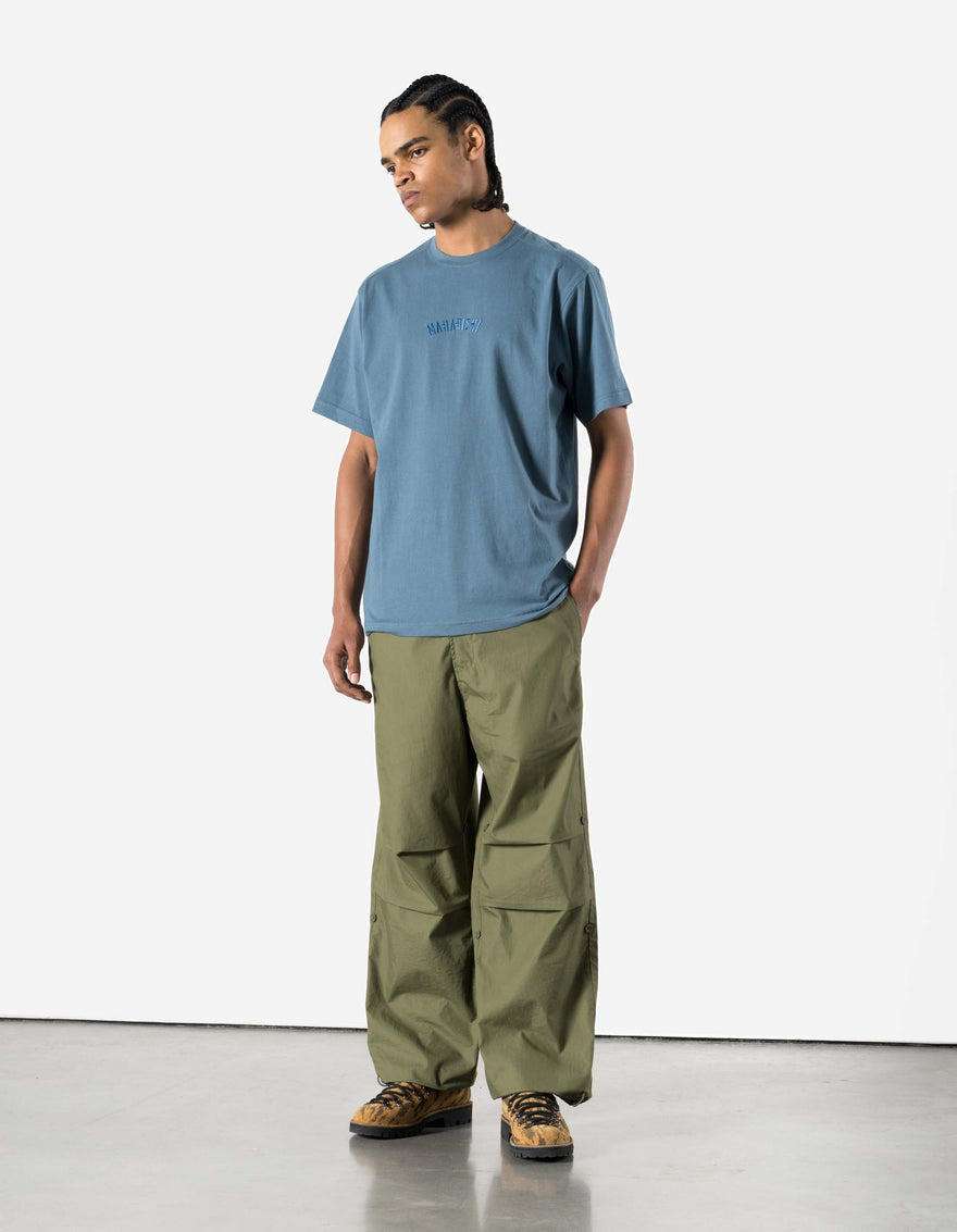 7290 Maharishi Organic S/S T-Shirt Airforce Blue