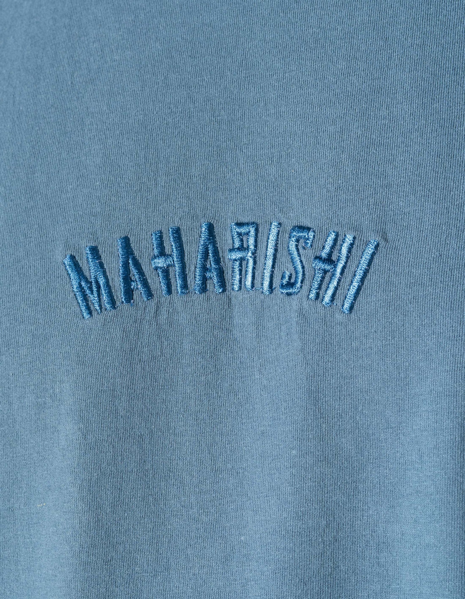 7290 Maharishi Organic S/S T-Shirt Airforce Blue