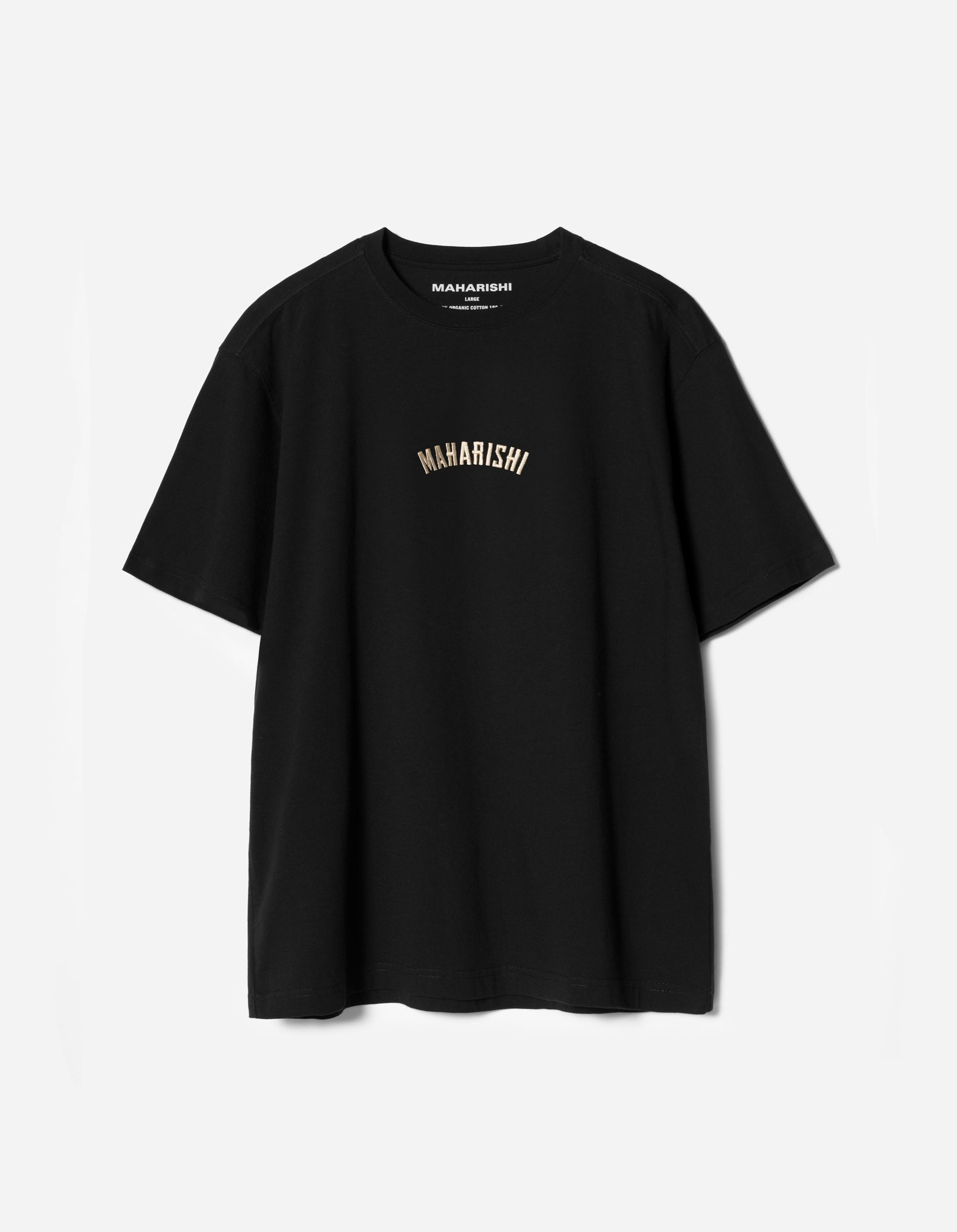 7290 Maharishi Organic S/S T-Shirt Black