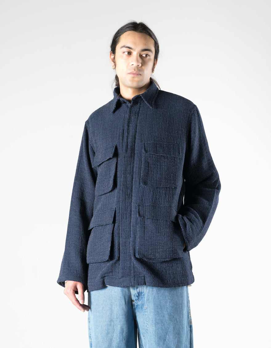 7302 Utility L/S Shirt Indigo