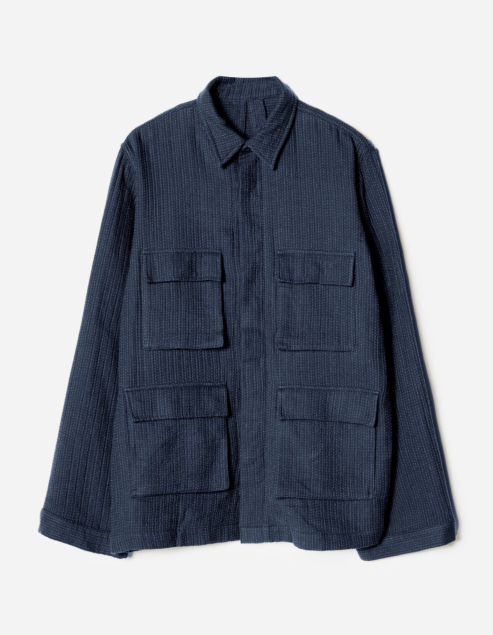 7302 Utility L/S Shirt Indigo