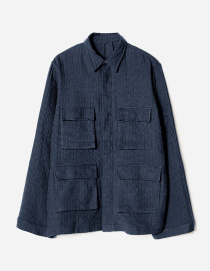 7302 Utility L/S Shirt Indigo