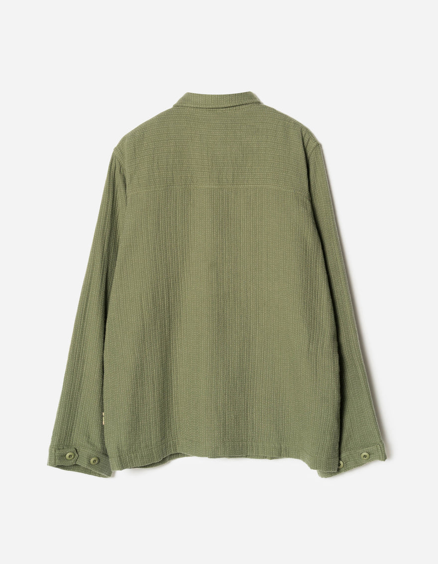7302 Utility L/S Shirt Olive