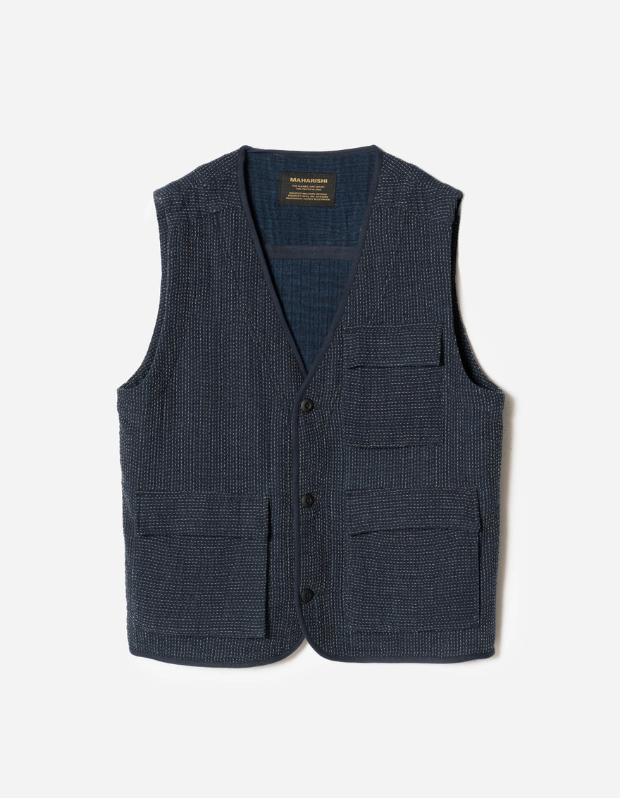 7303 Utility Vest Indigo