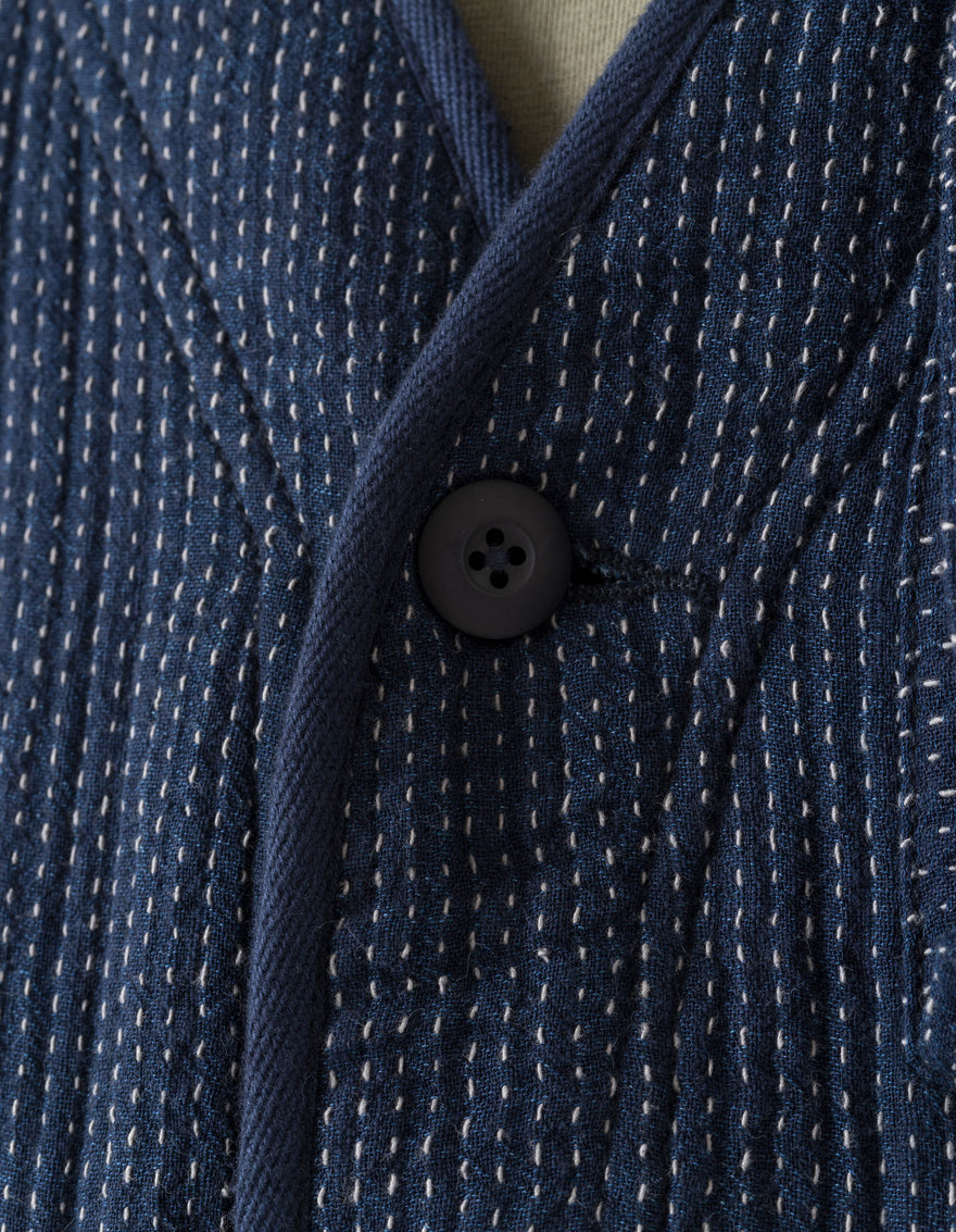 7303 Utility Vest Indigo