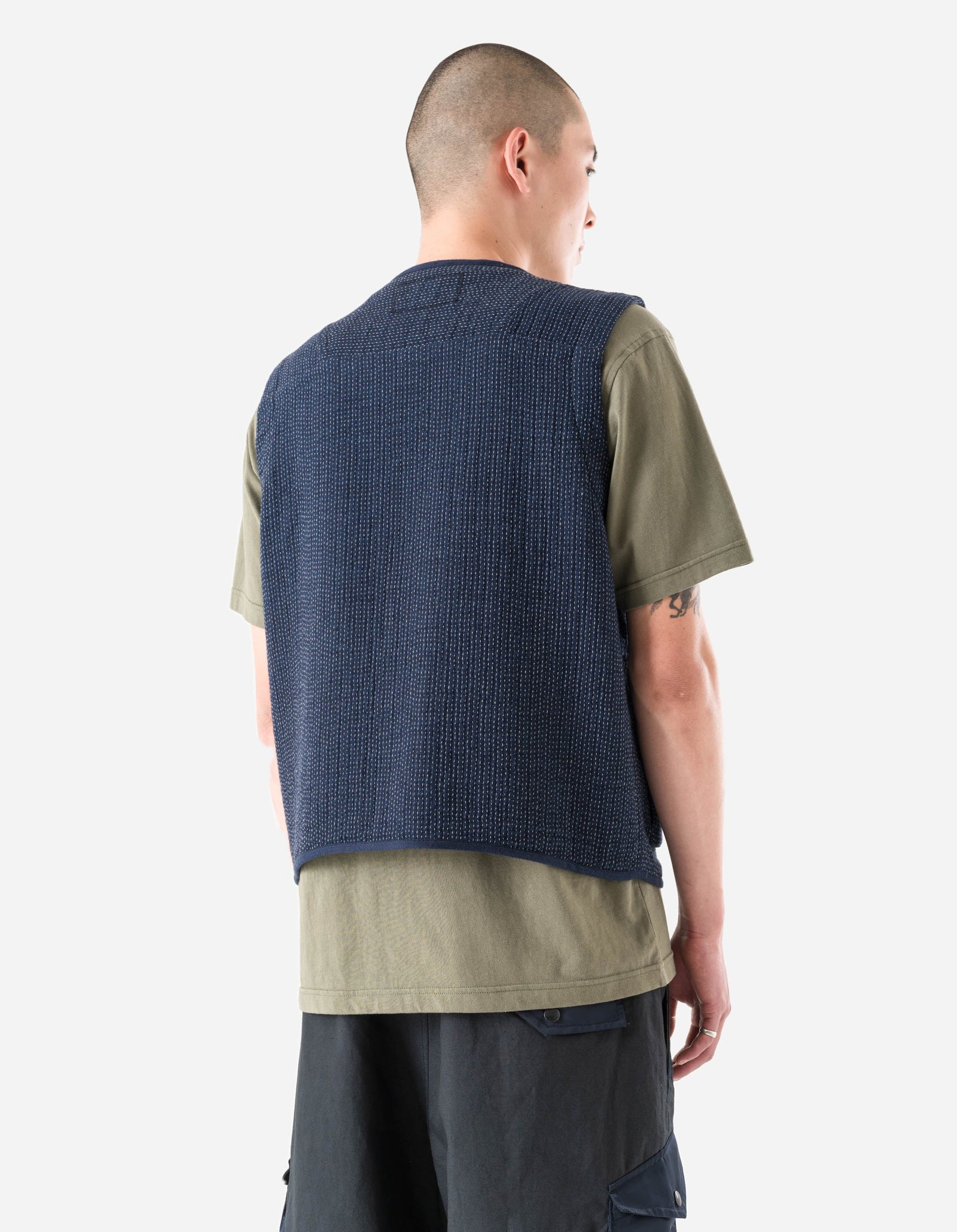 7303 Utility Vest Indigo