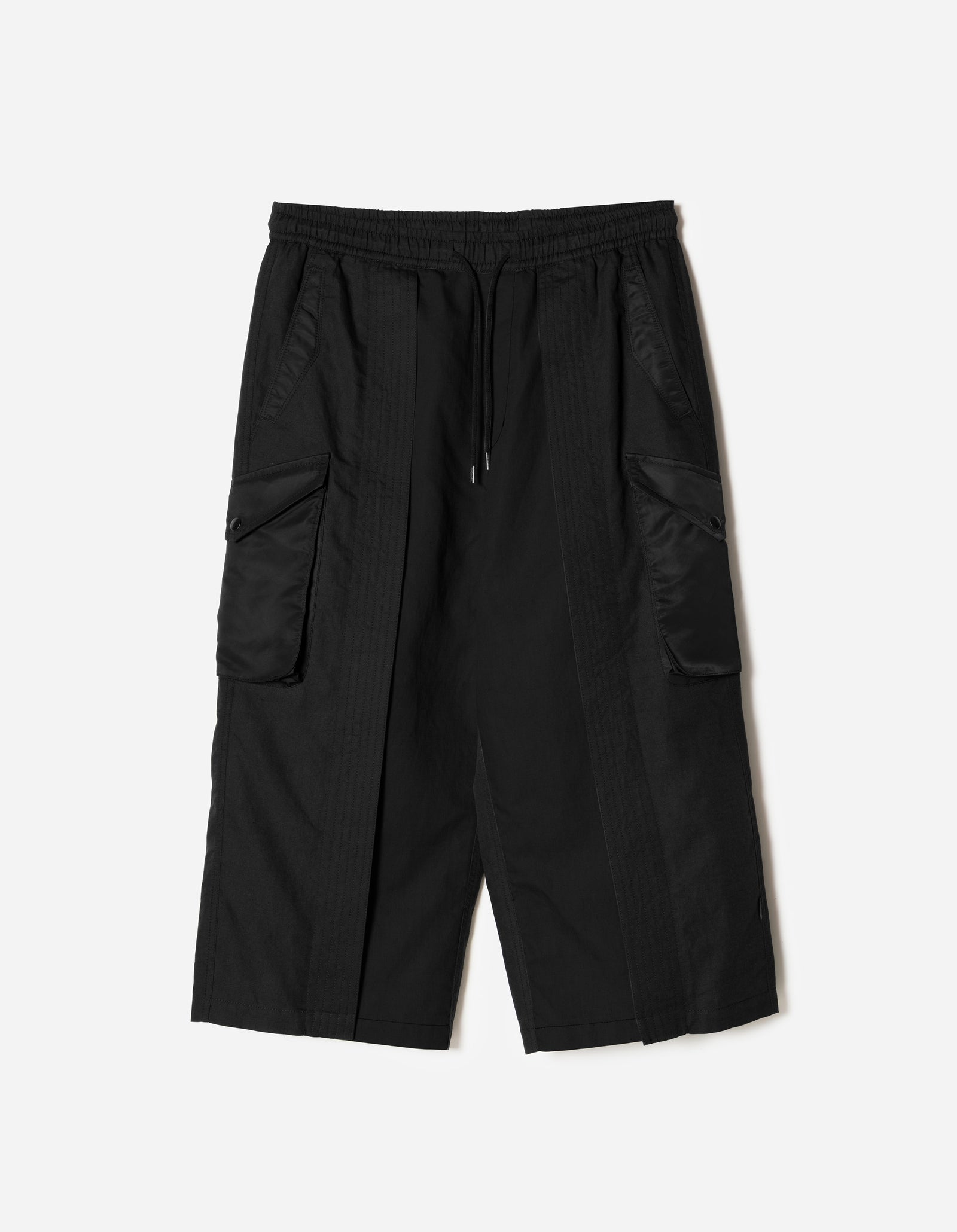 7308 Duality Hemp Cargo Hakama Black