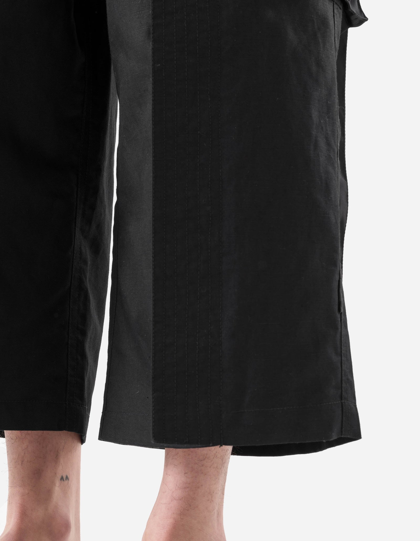 7308 Duality Hemp Cargo Hakama Black