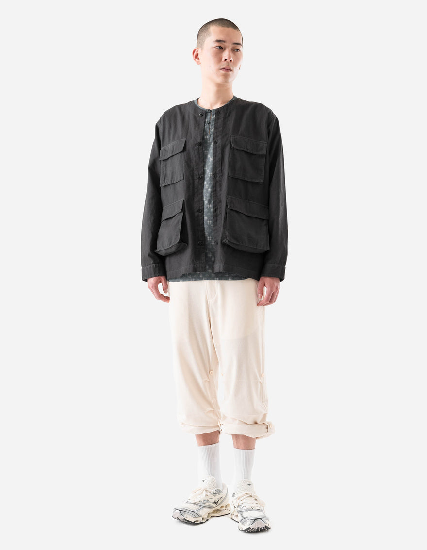 7318 Hemp Ripstop BDU Shirt Black