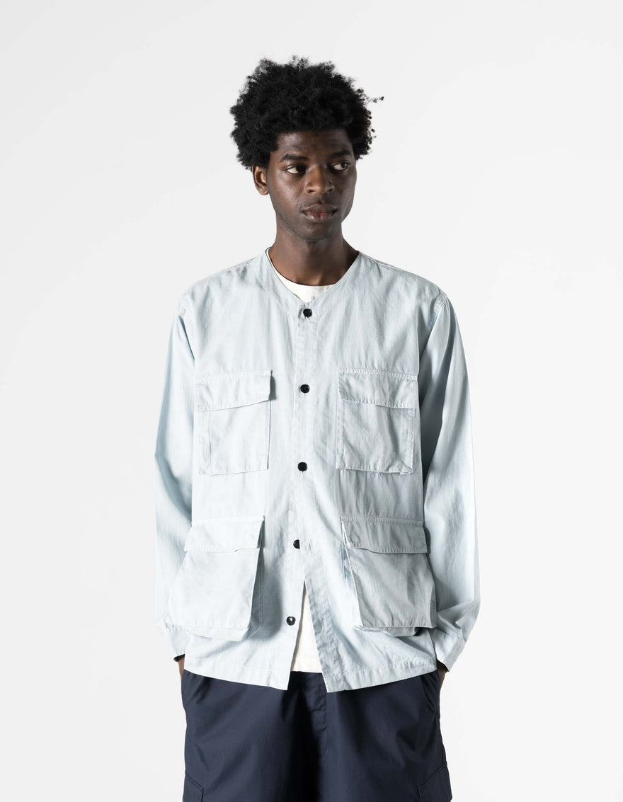 7318 Hemp Ripstop BDU Shirt Light Blue