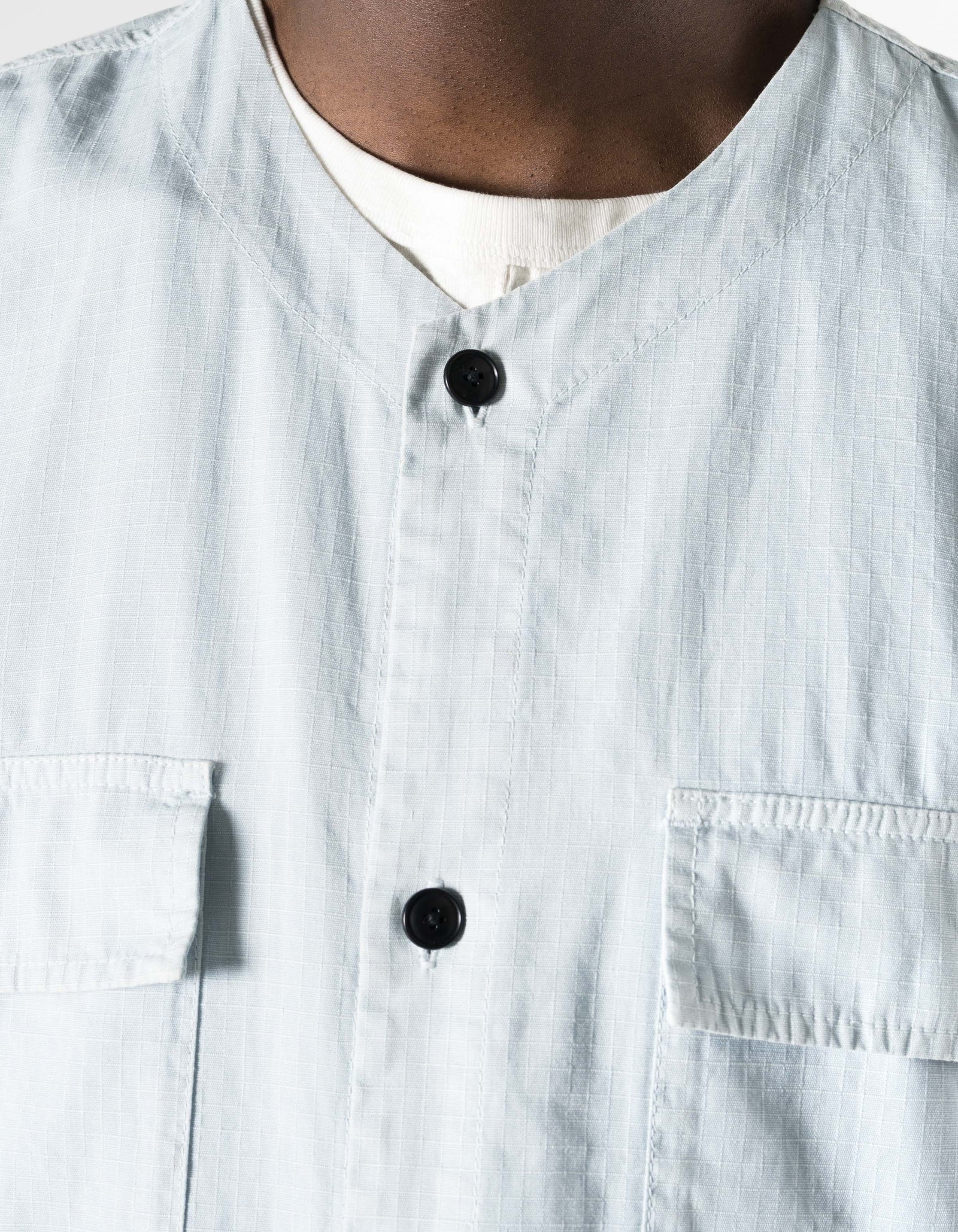 7318 Hemp Ripstop BDU Shirt Light Blue