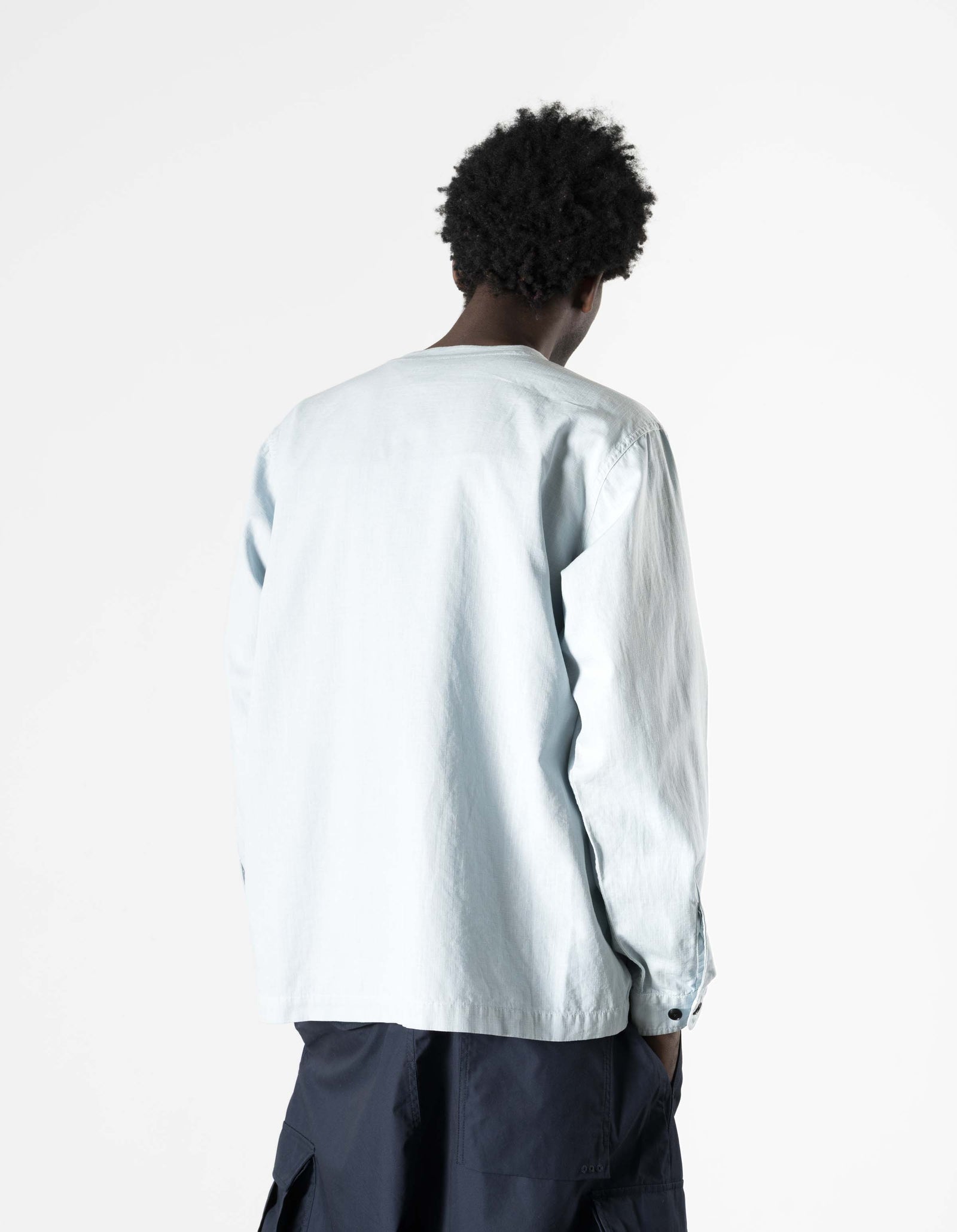 7318 Hemp Ripstop BDU Shirt Light Blue