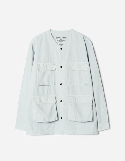 7318 Hemp Ripstop BDU Shirt Light Blue