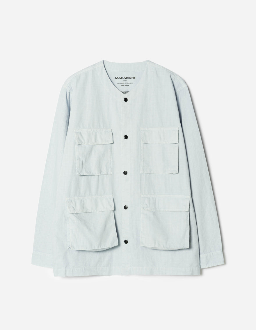 7318 Hemp Ripstop BDU Shirt Light Blue