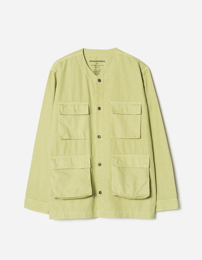 7318 Hemp Ripstop BDU Shirt Moss Green