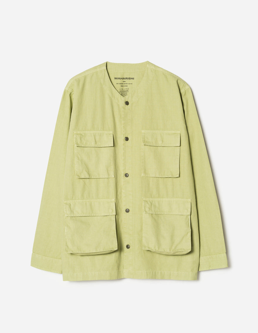7318 Hemp Ripstop BDU Shirt Moss Green