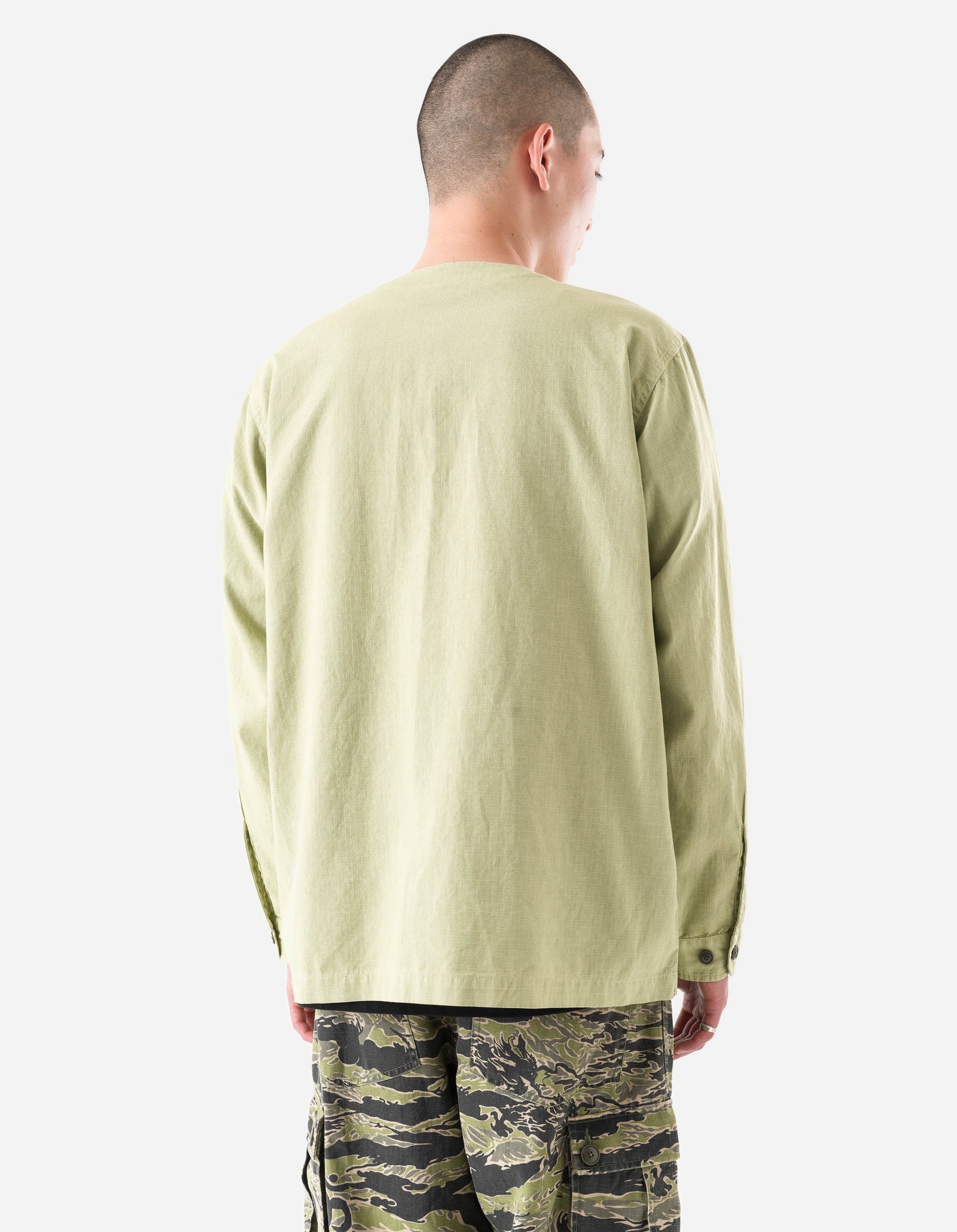7318 Hemp Ripstop BDU Shirt Moss Green