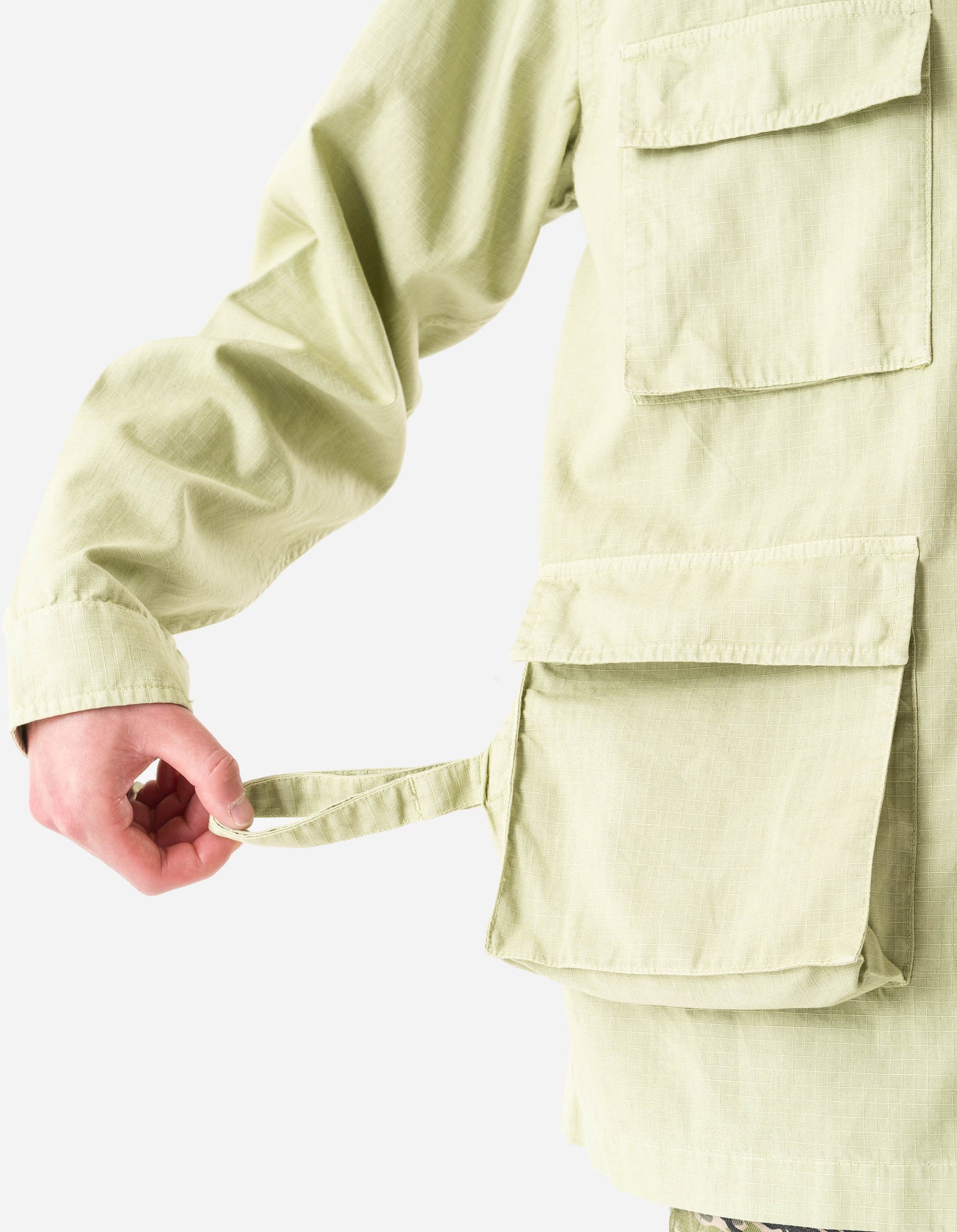 7318 Hemp Ripstop BDU Shirt Moss Green