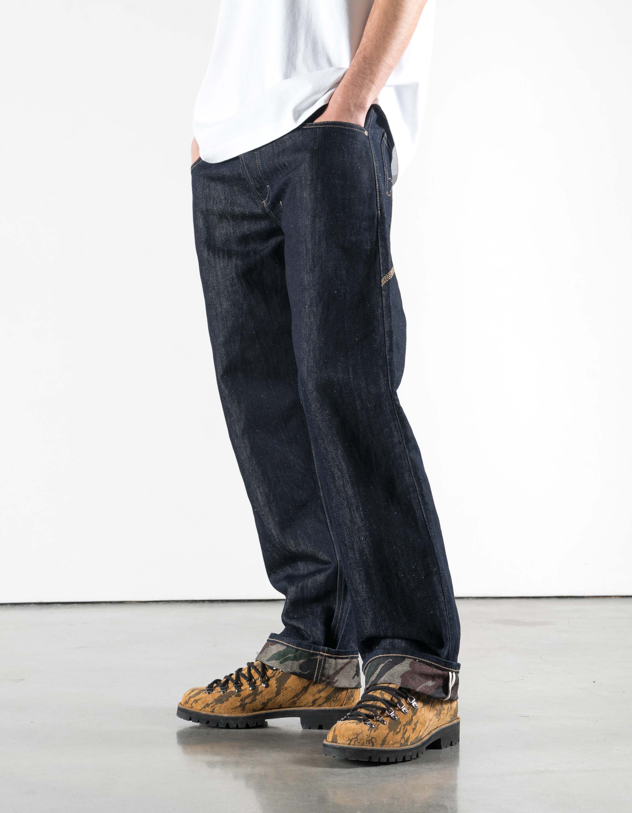 6060 Dragon Hemp Denim Jeans Indigo – Maharishi