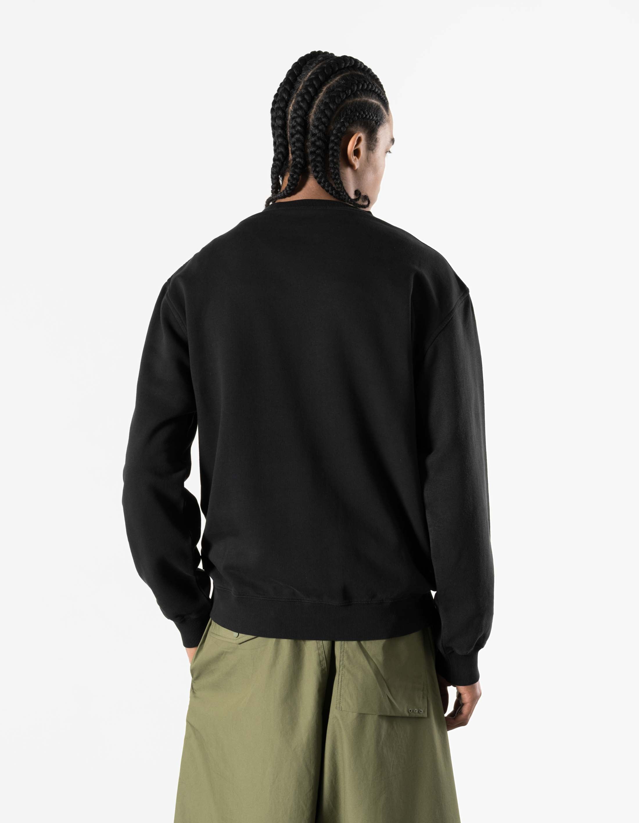 7338 Chimera Panther Crew Sweat Black – Maharishi