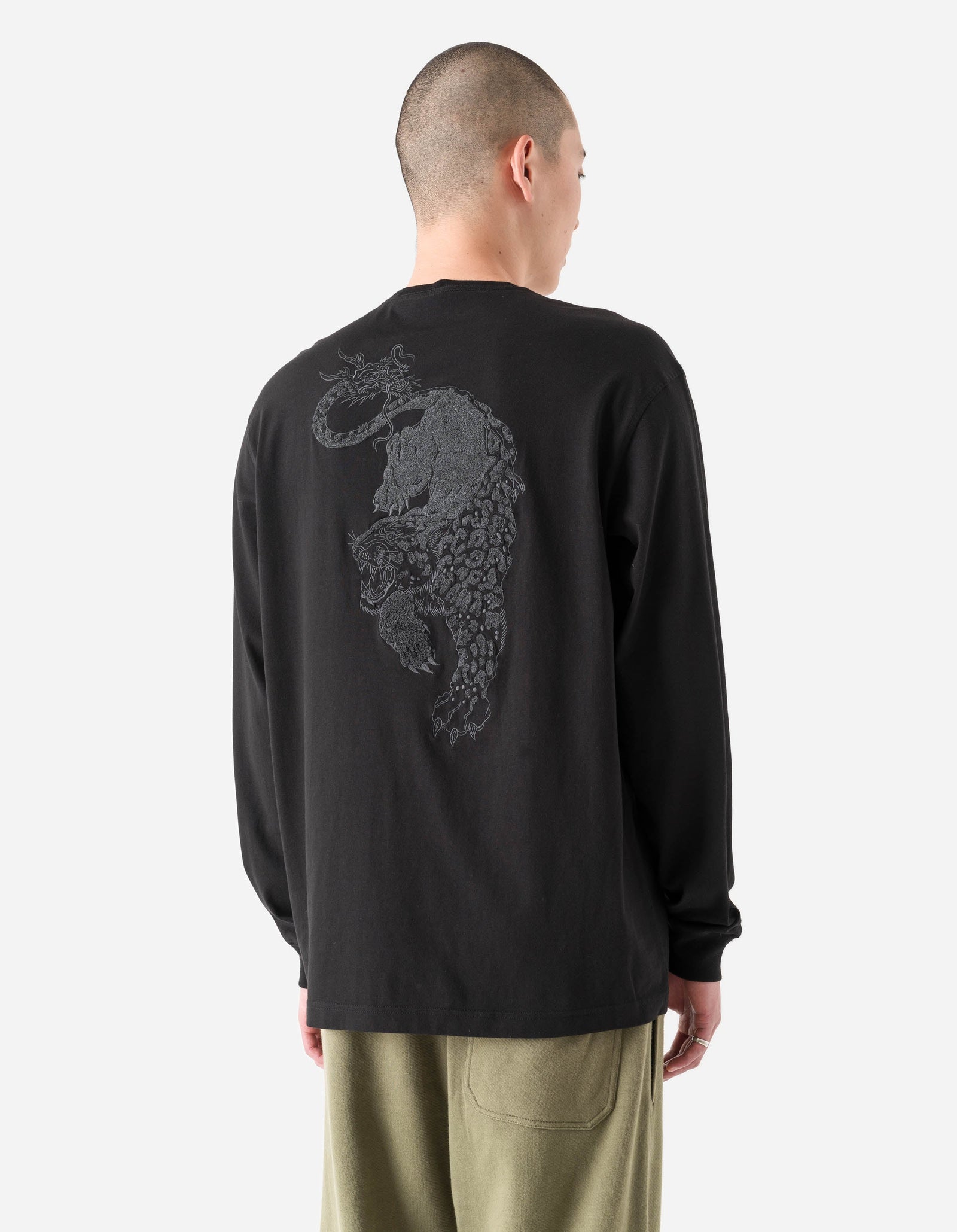 7339 Chimera Panther L/S T-Shirt Black