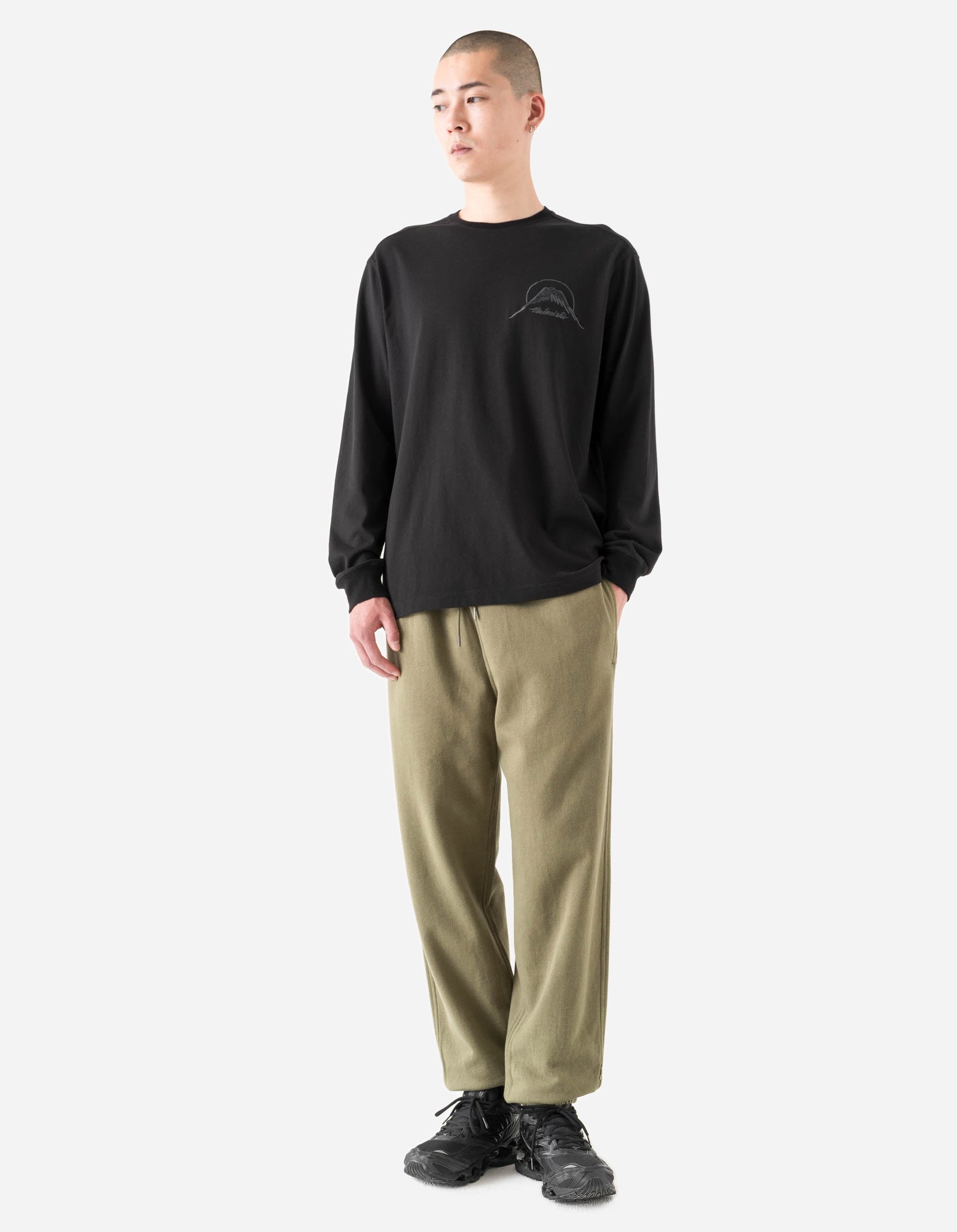 7339 Chimera Panther L/S T-Shirt Black