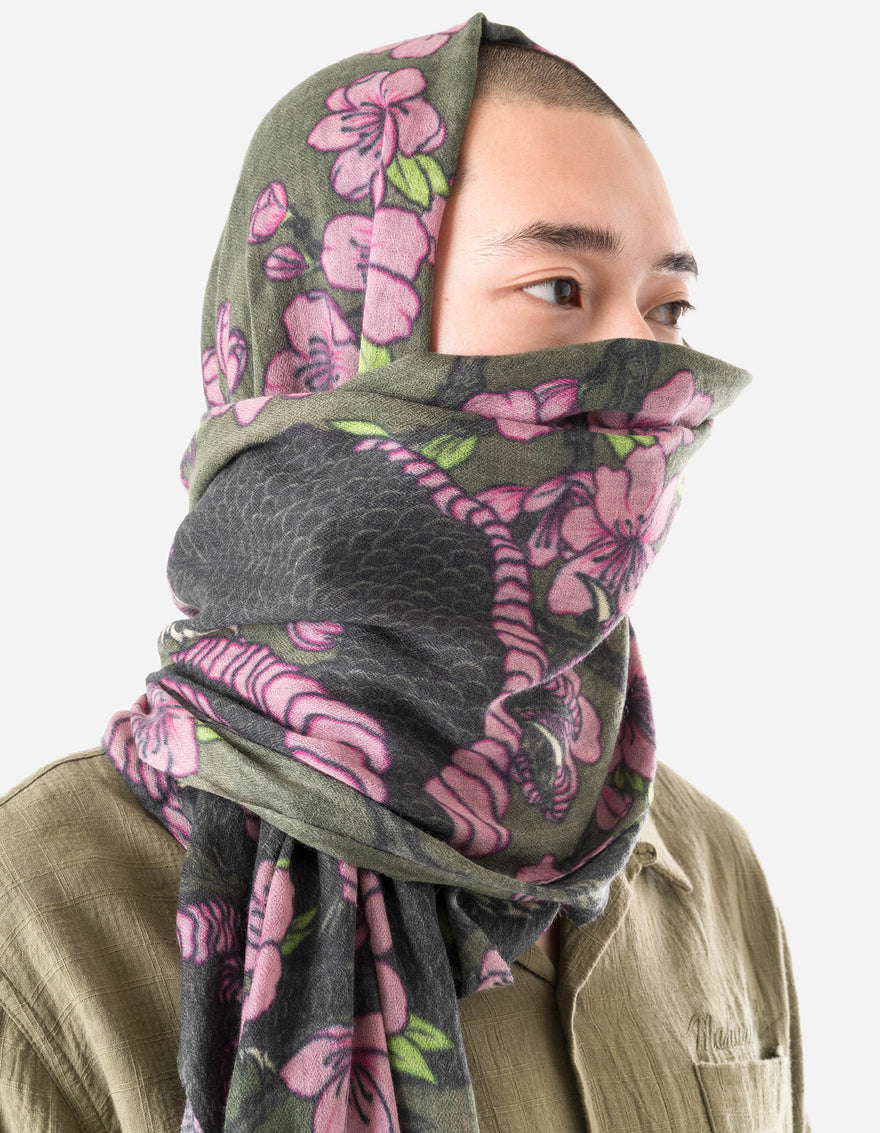 7343 Sakura Serenity Pashmina Multi