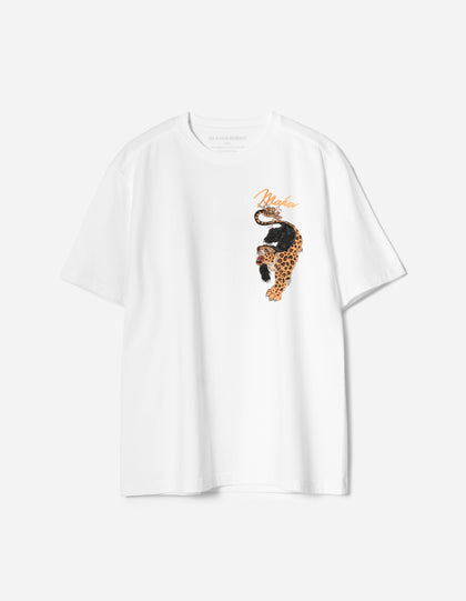 7350 Chimera Panther Tour S/S T-Shirt White
