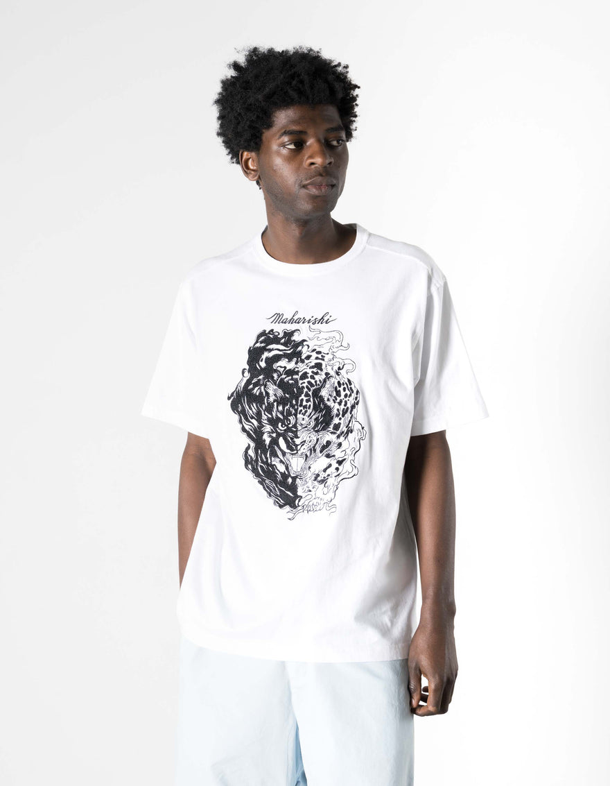 7351 Chimera Panther S/S T-Shirt White