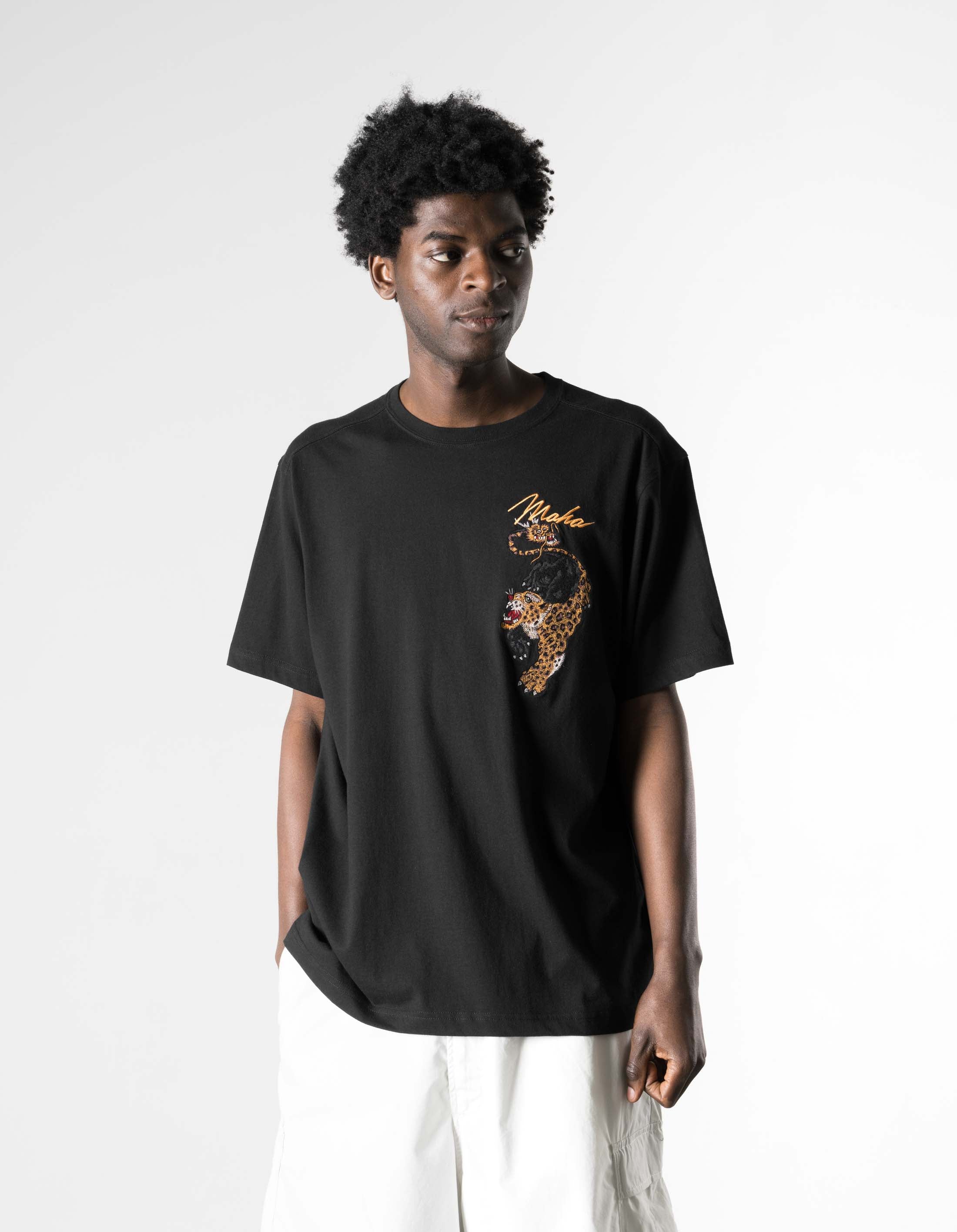 7350 Chimera Panther Tour S/S T-Shirt Black – Maharishi