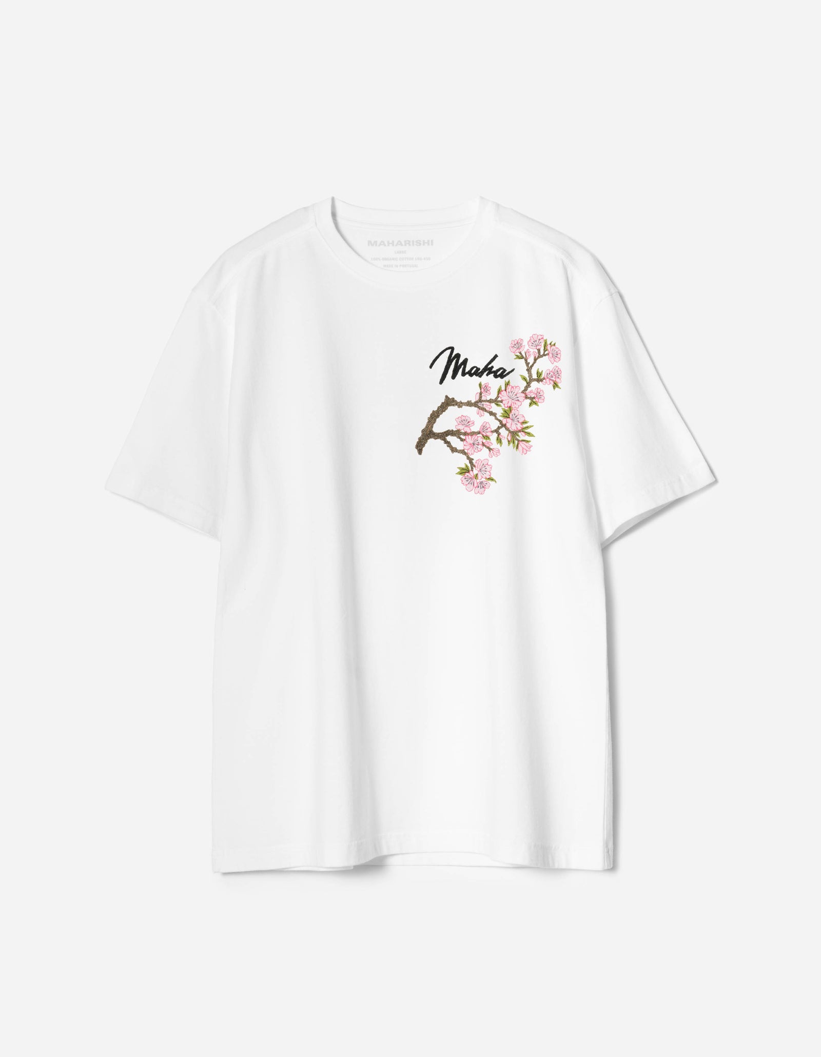 7352 Sakura Serenity S/S T-Shirt White