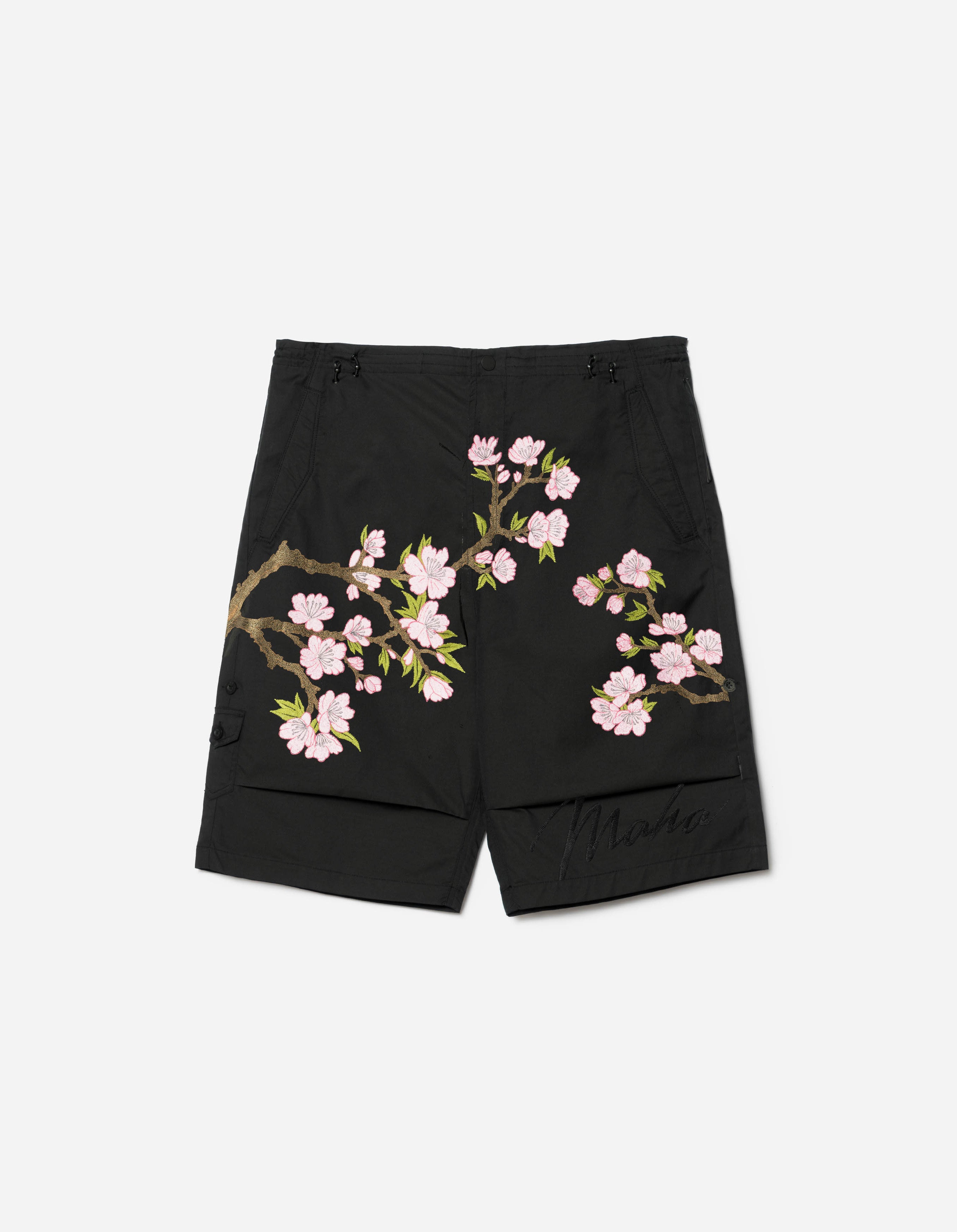 7353 Sakura Serenity Loose Snoshorts Black – Maharishi