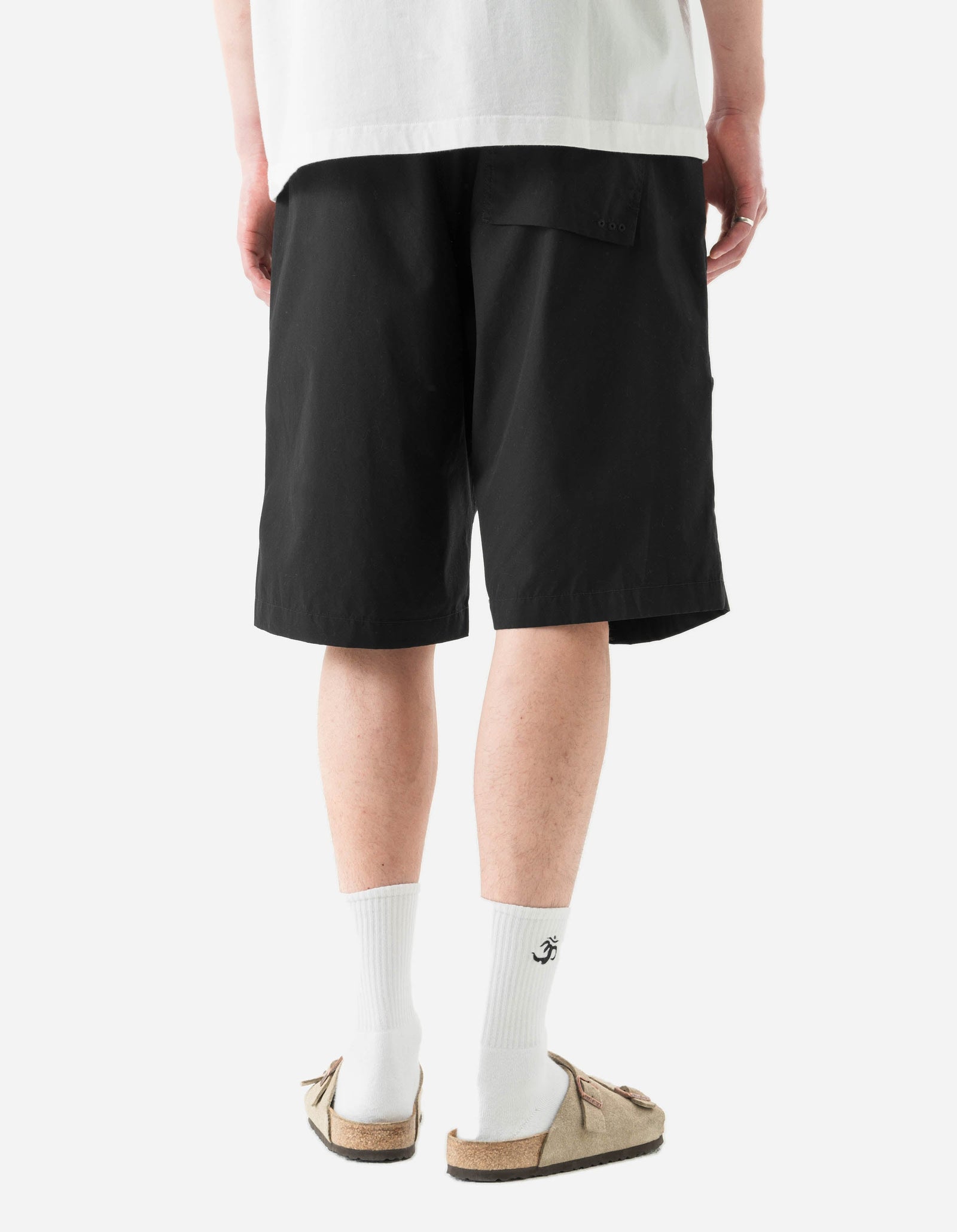 7353 Sakura Serenity Loose Snoshorts Black