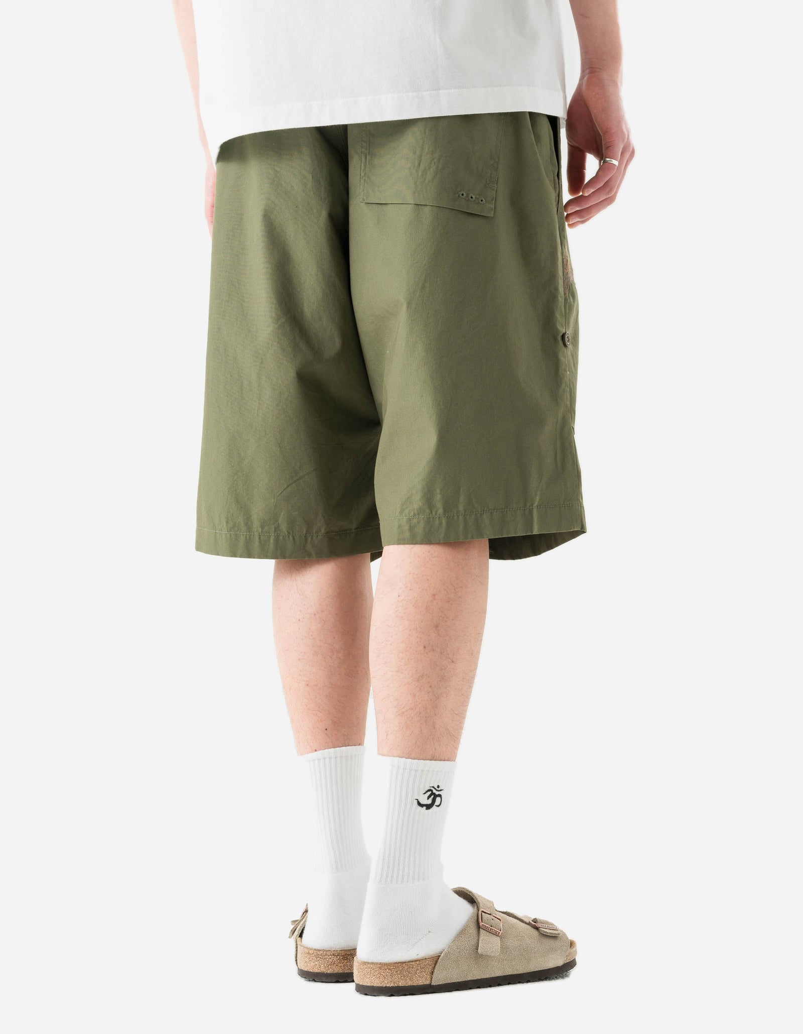 7353 Sakura Serenity Loose Snoshorts Olive OG-107F