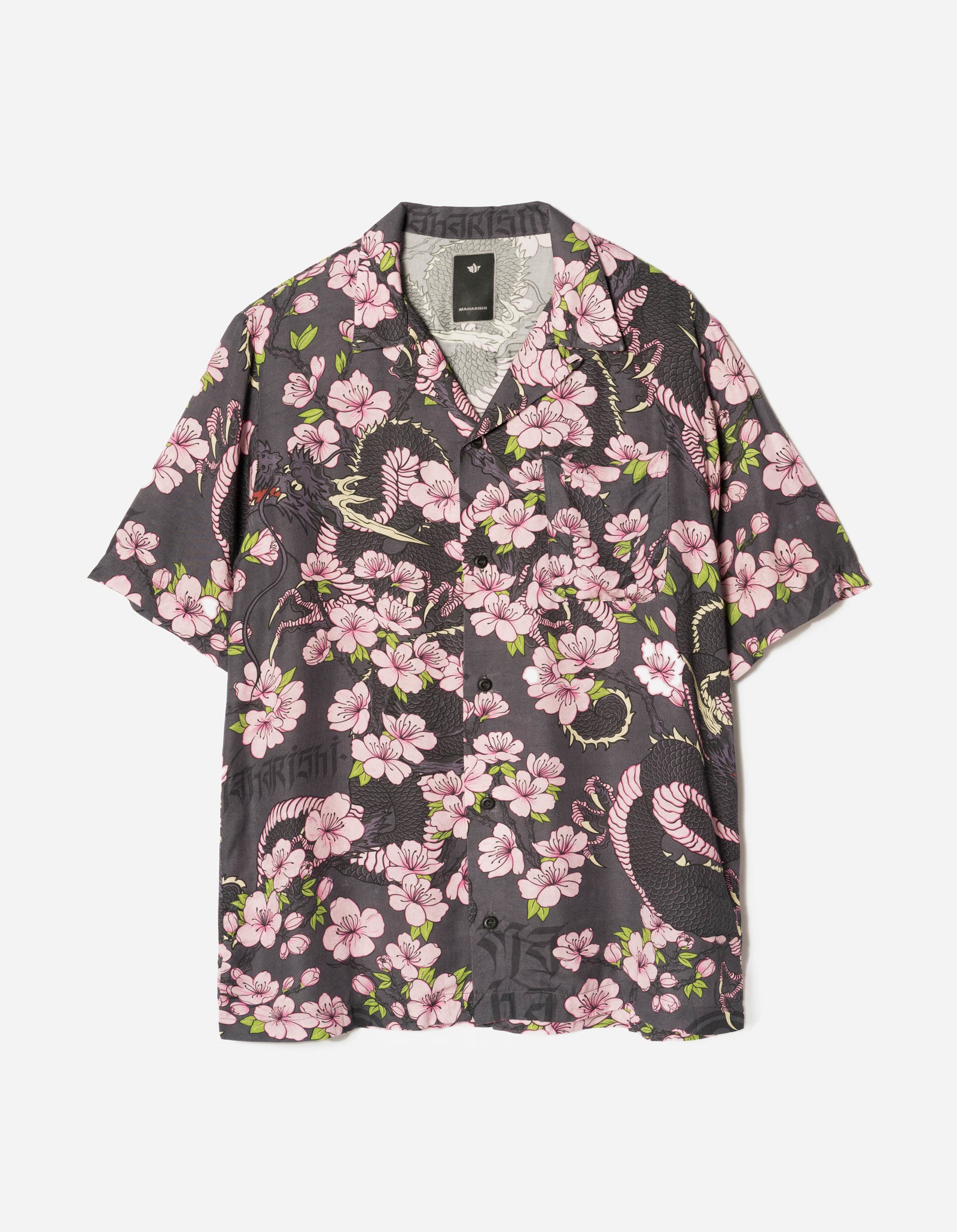 7359 Sakura Camp Collar Shirt Navy