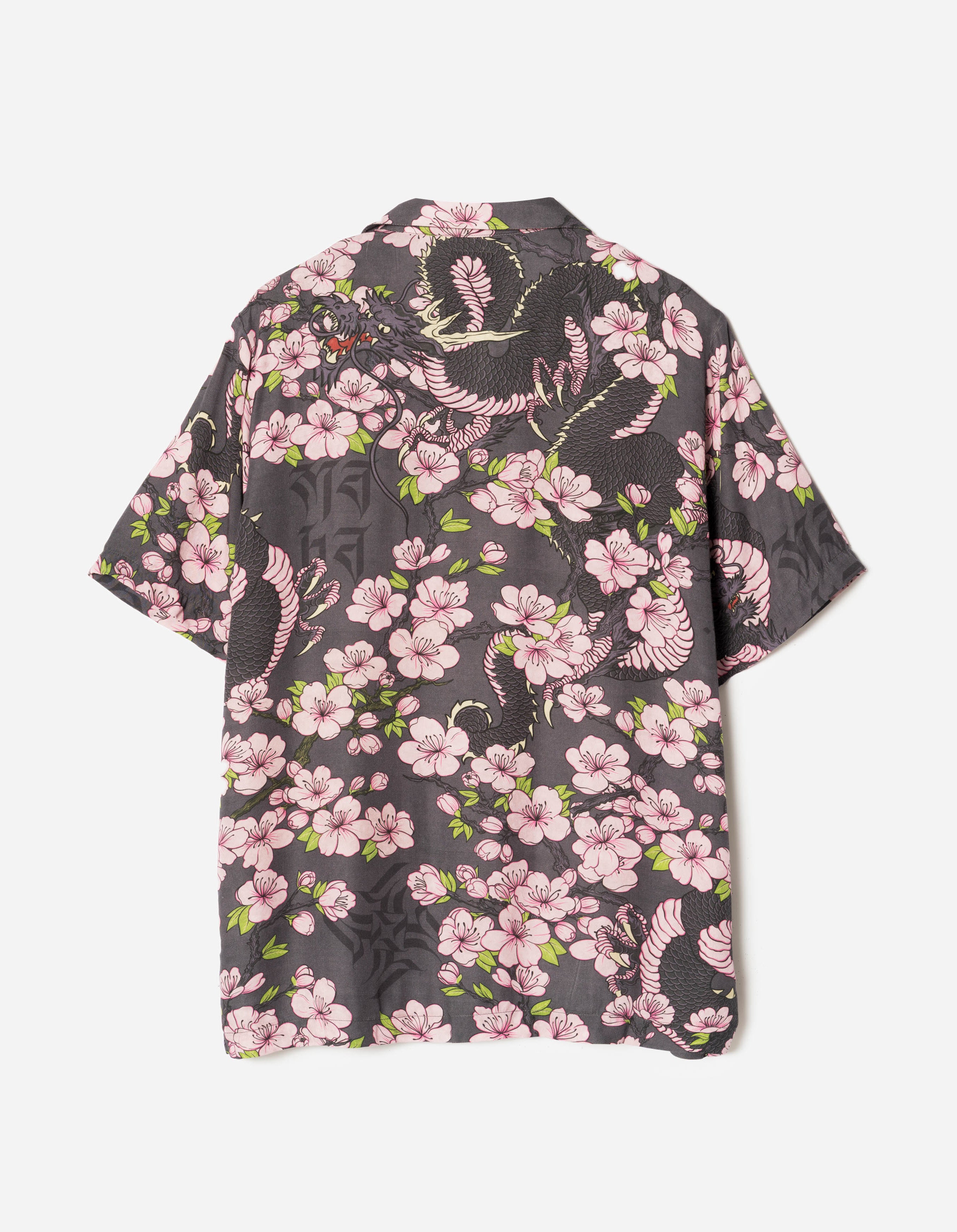 7359 Sakura Camp Collar Shirt Navy – Maharishi