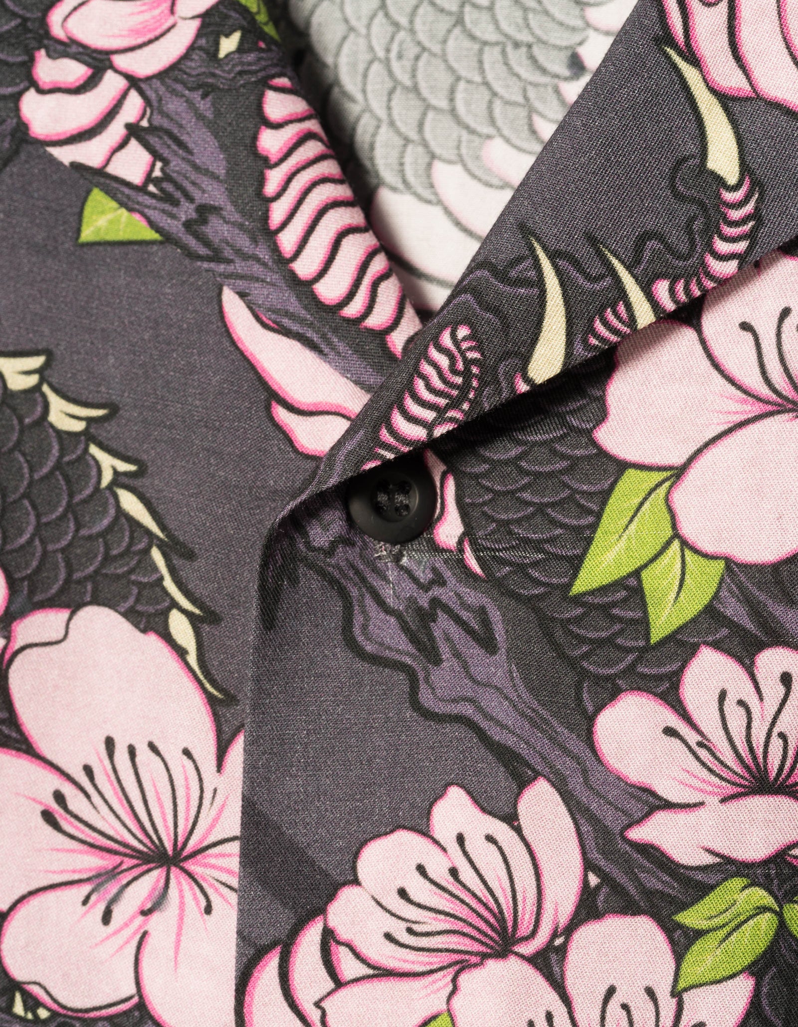 7359 Sakura Camp Collar Shirt Navy