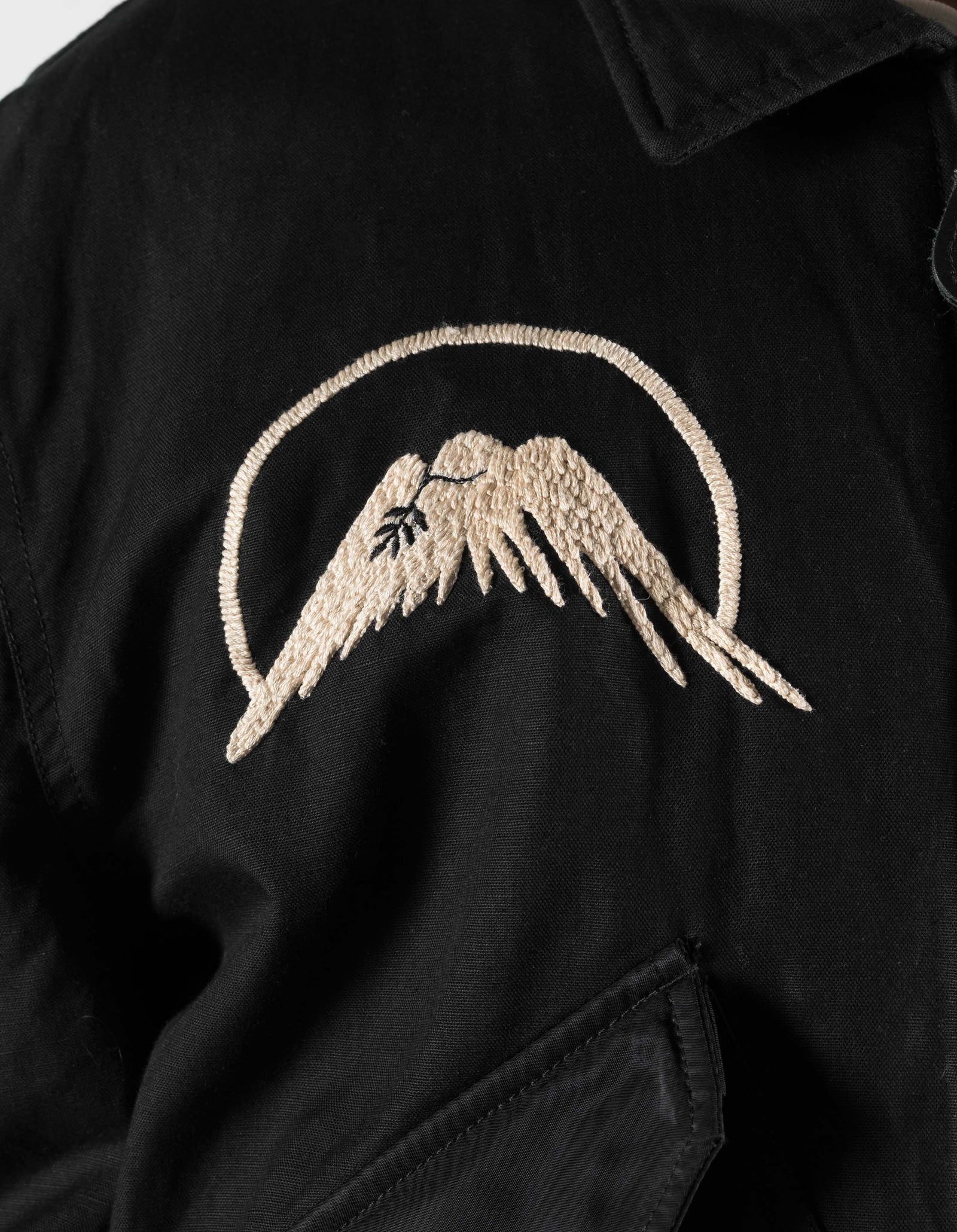 7363 Sakura MA-2 Flight Jacket Black