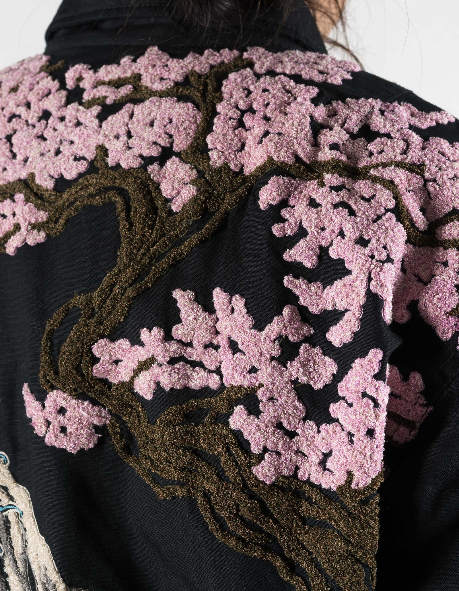 7363 Sakura MA-2 Flight Jacket Black