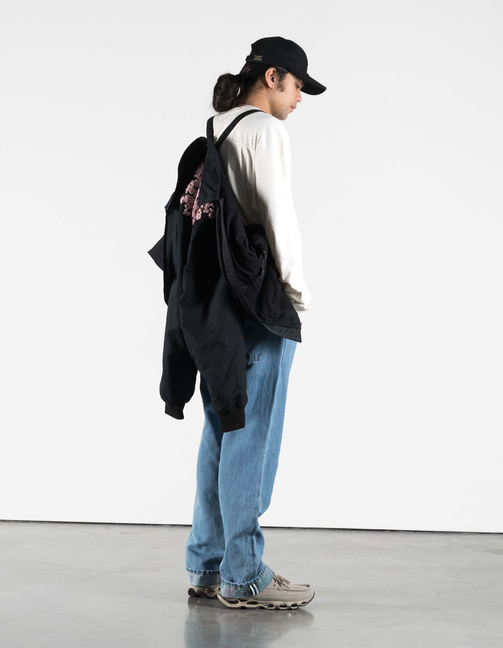 7363 Sakura MA-2 Flight Jacket Black